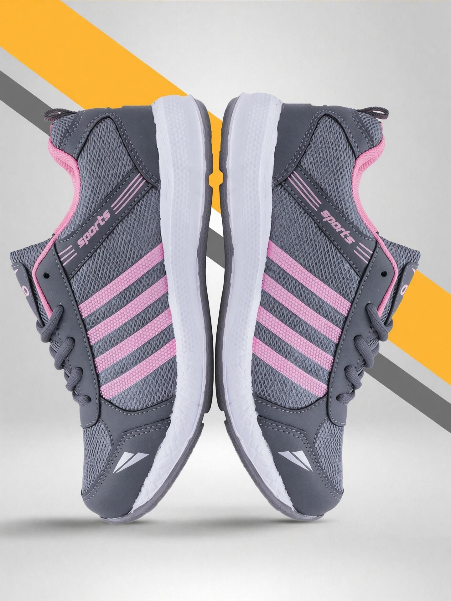 Fashion-13 sports shoes for women | Running shoes for girls stylish latest design new fashion | casual sneakers for ladies | Lace up Lightweight grey shoes for jogging, walking, gym & party Running Shoes For Women