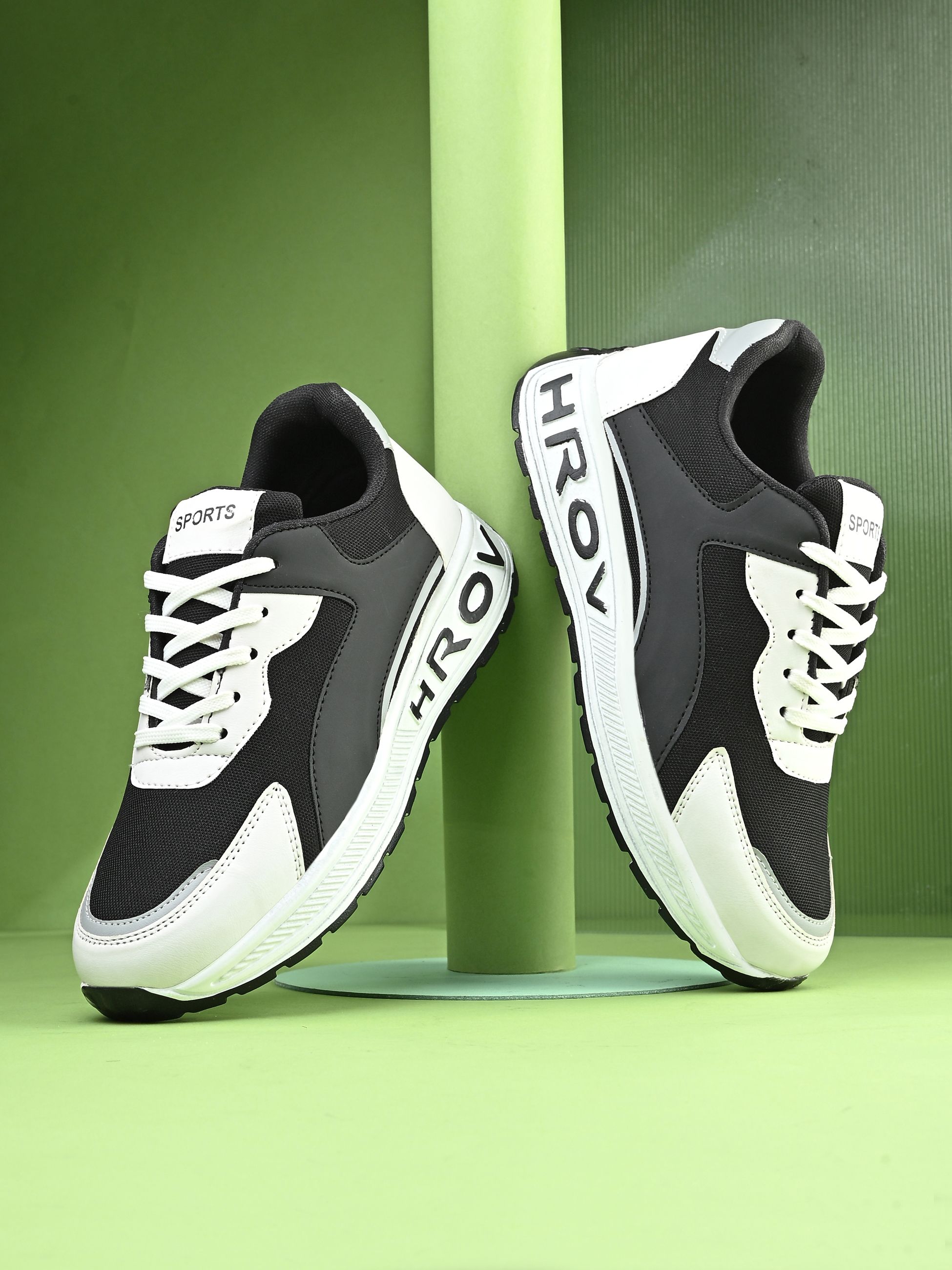 Men Sneakers Stylish Lace Up Comfortable Casual Daily Wear Shoes Sneakers For Men-image-9