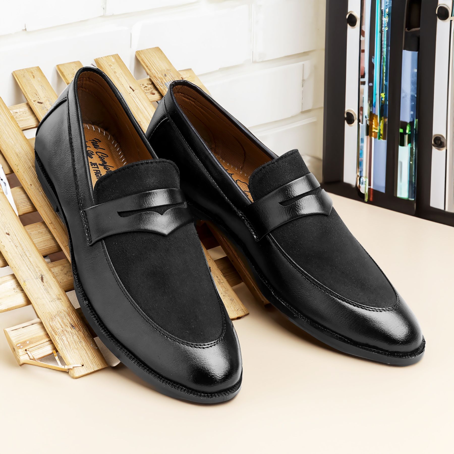 Stylish Partywear Premium Quality Standard Casual Loafers For Men-image-31