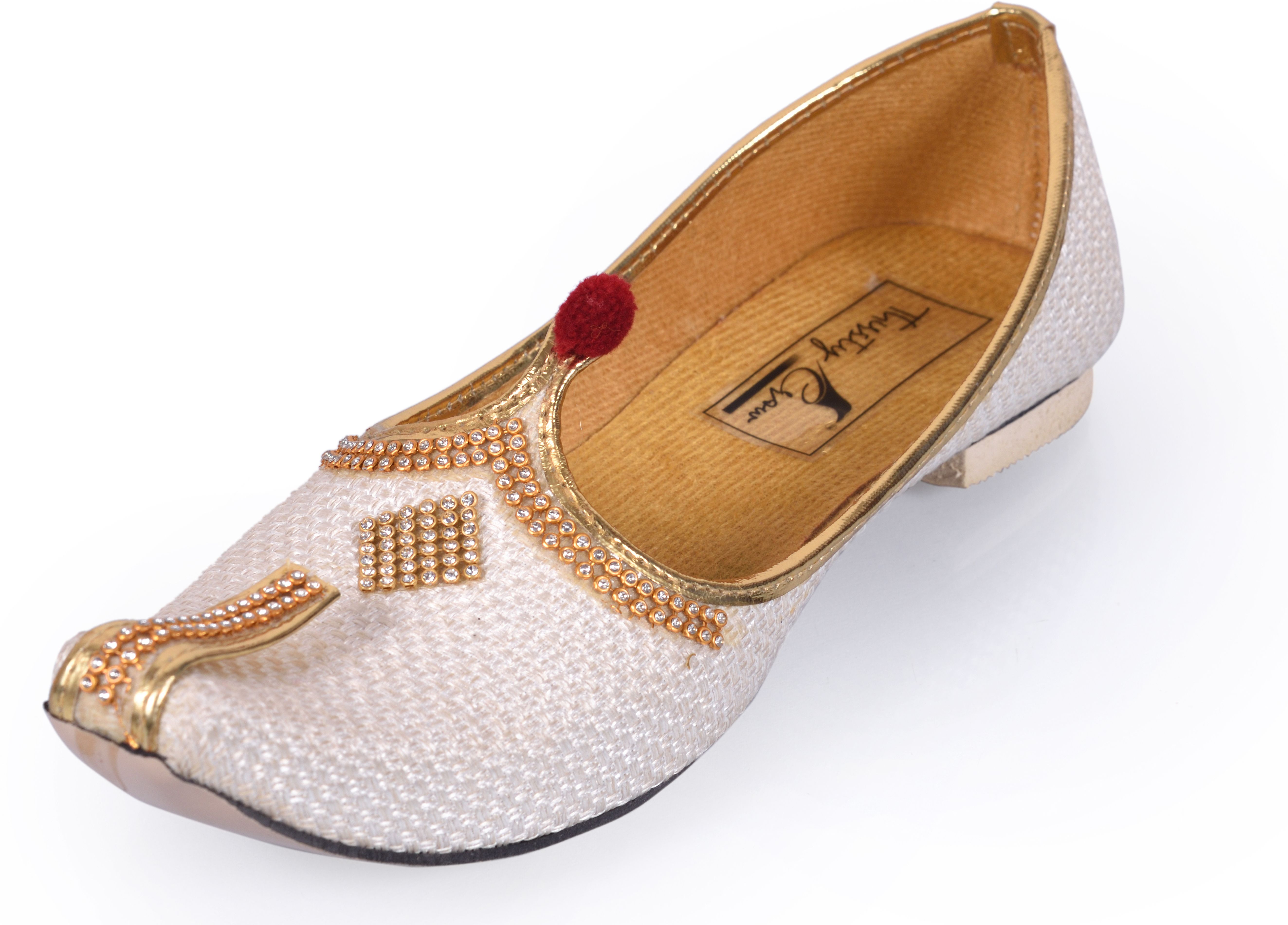 thirsty crow North India's Traditional Ethnic Sherwani Juti Wedding Wear & Party Wear Mojaris For Men-picture-11