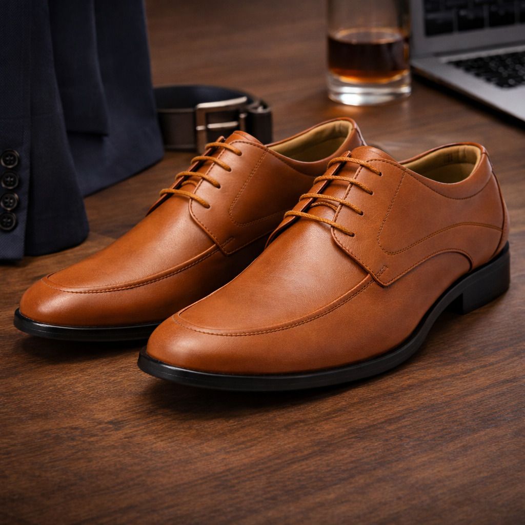 connolly Executive Elite Pure Leather Formal Shoes Derby For Men-picture-43