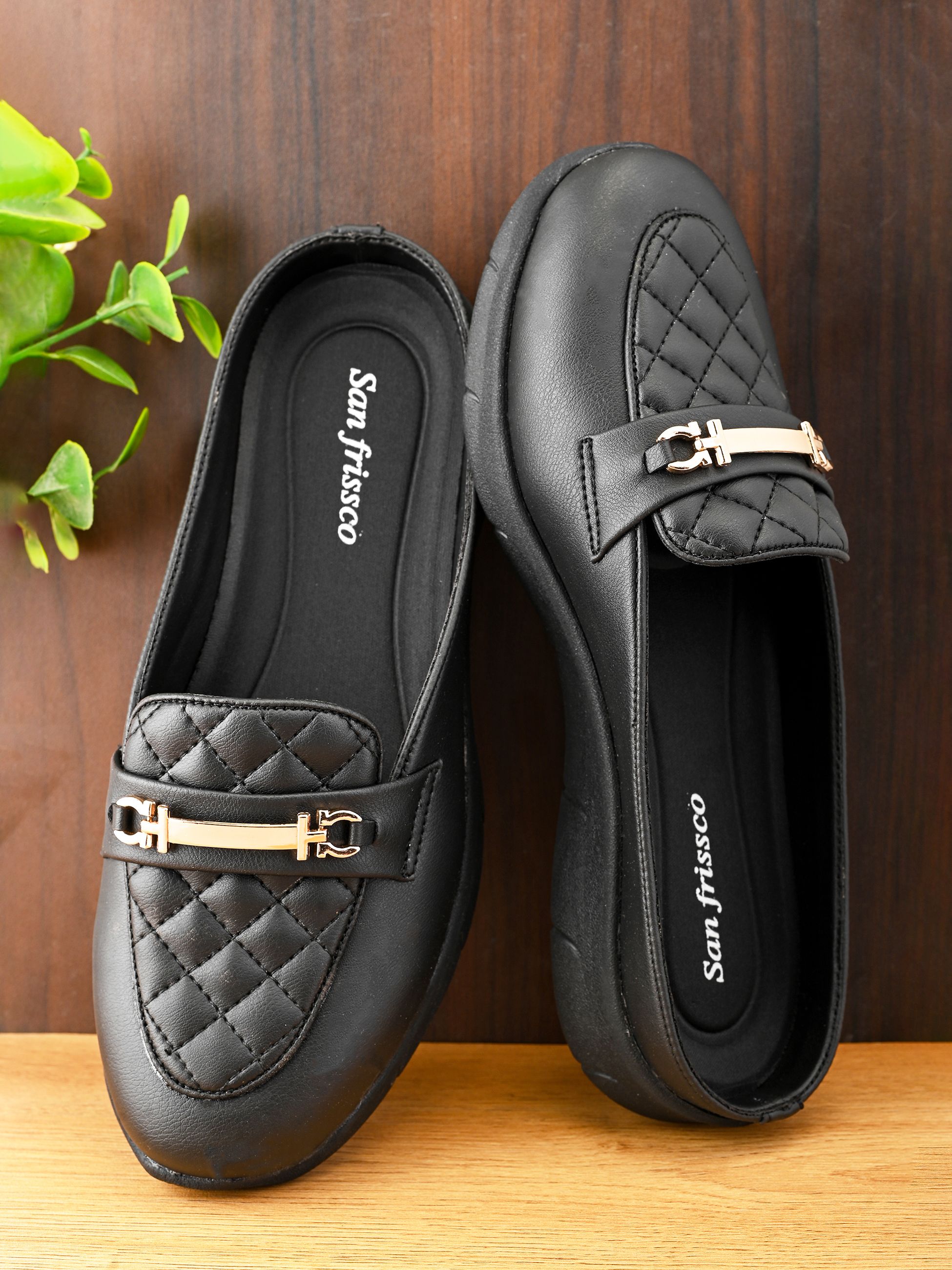 san frissco Super Comfortable Lightweight Slipon Loafers| Officewear Slip On For Women-picture-15