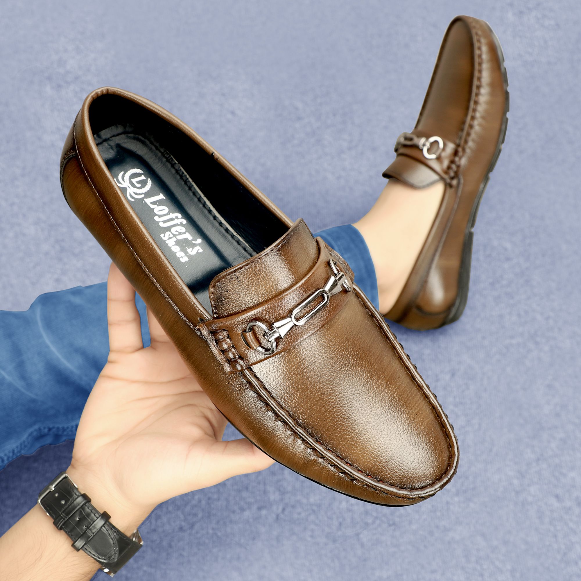 trotus Rich Quality|Breathable Loafers For Men-picture-45