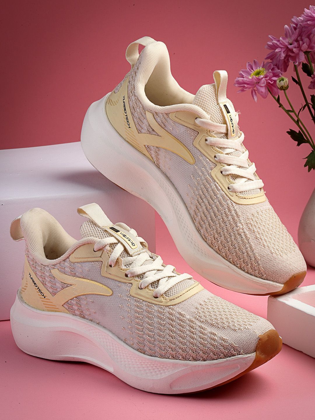 Athleo KIA-702 Comfortable Trendy Lightweight Durable Sports Lace-Up Running Shoes For Women-image-41