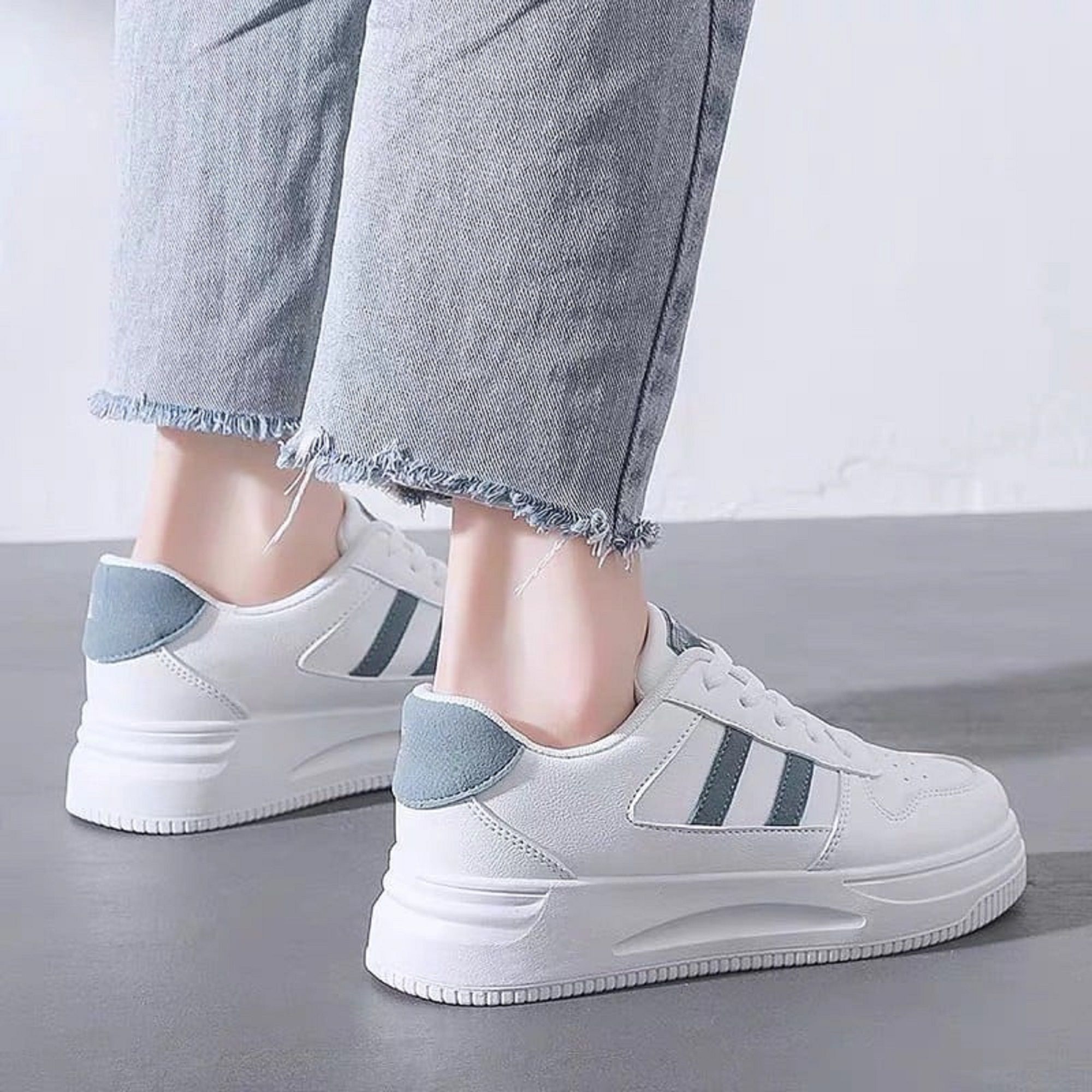 rising monk Women's Solid Active Wear Casual Sneaker Perfect Footwear Casuals For Women-picture-16