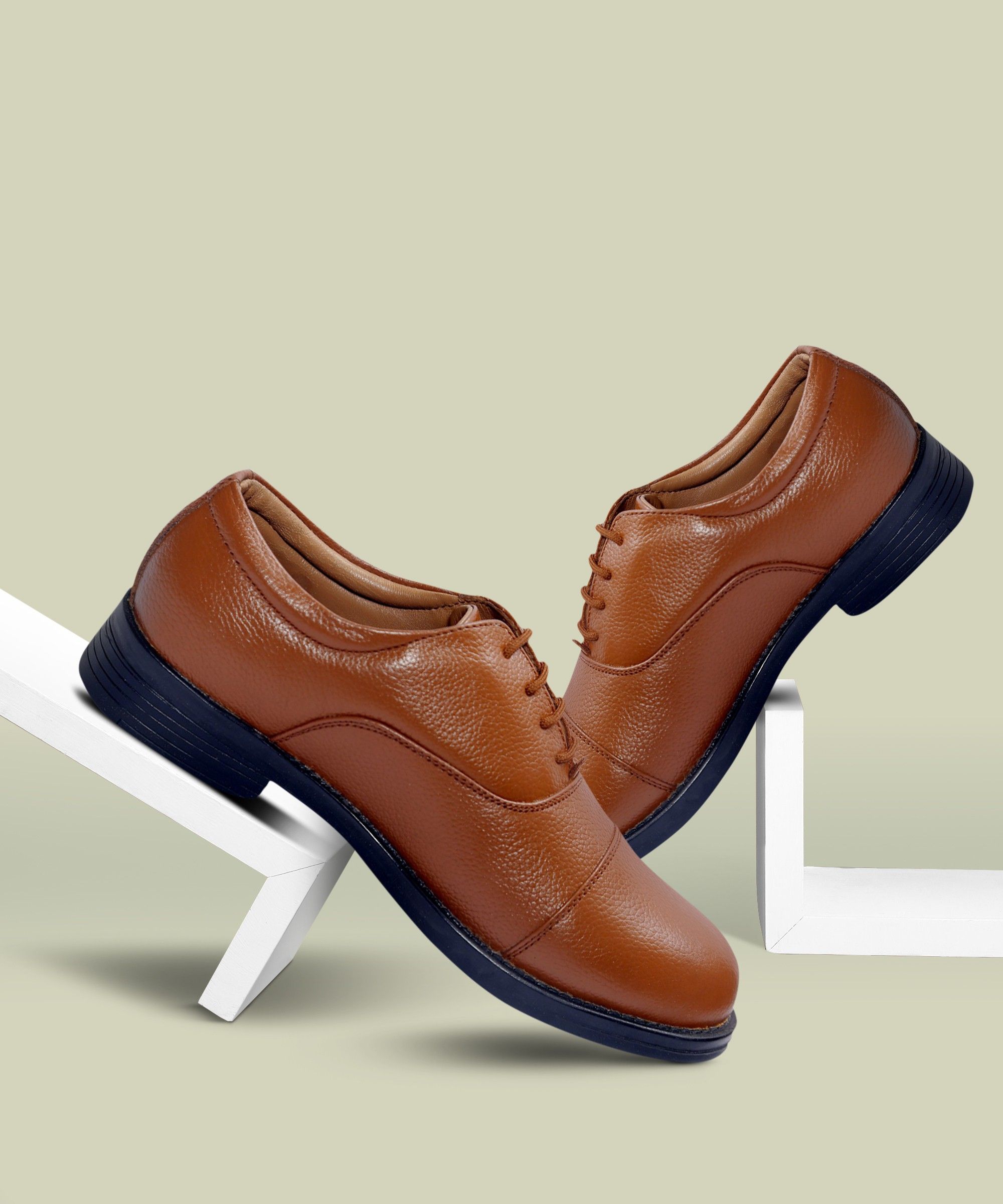 ICEBULL LEATHER 100% GENUINE LEATHER POLICE SHOES FOR GIRLS OR WOMEN (JEFL02) Oxford For Women-image-40