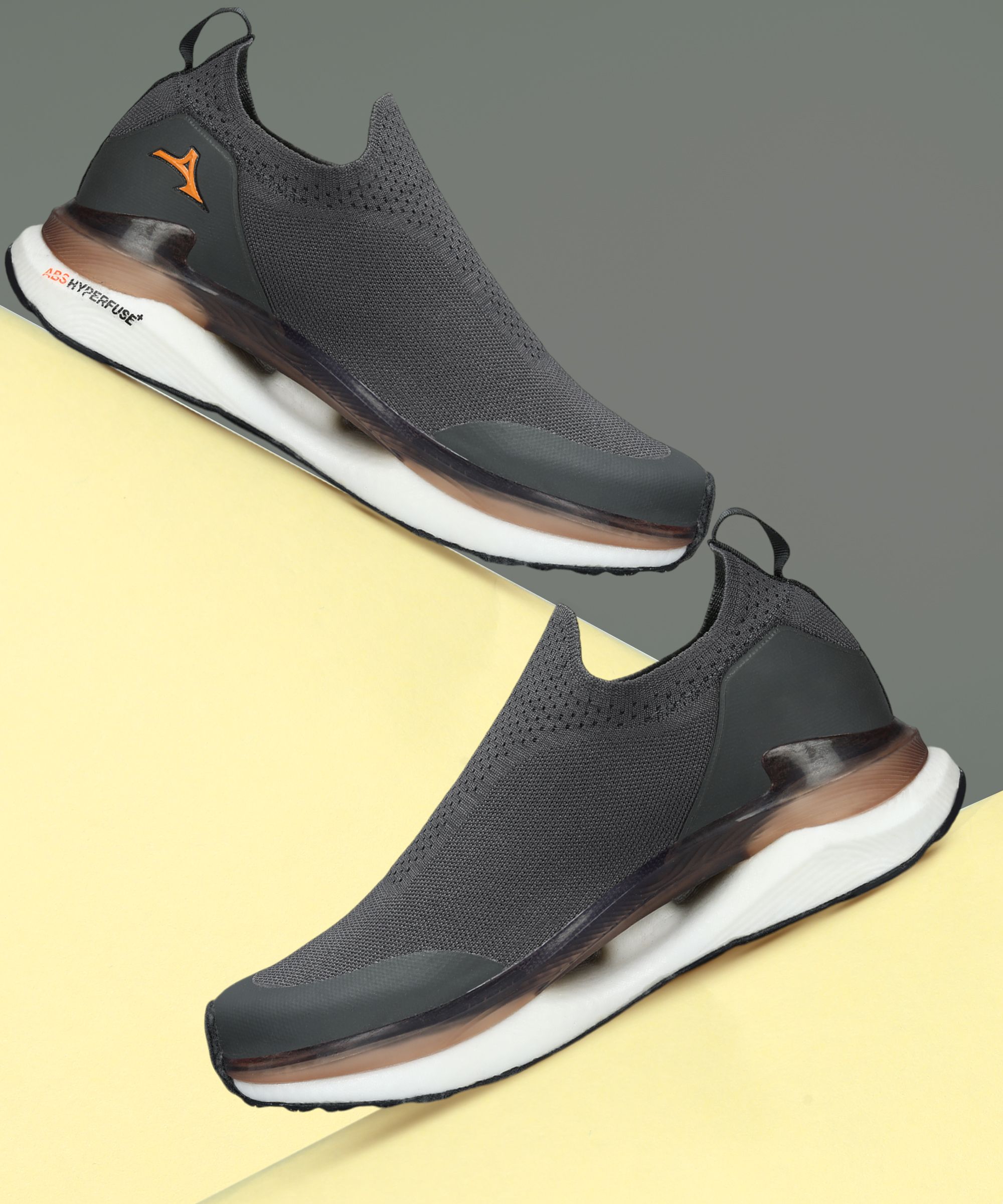 abros CORY Athleisure Cultured Round-Toe Shape & Hyperfuse Technology Walking Shoes For Men-picture-28