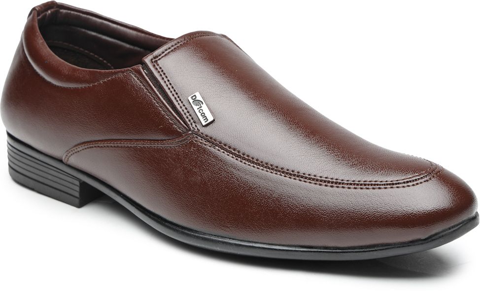 action Dotcom OFFICE-253 Classy Trendy Comfortable lightweight Formal Slip-On Monk Strap For Men-picture-27