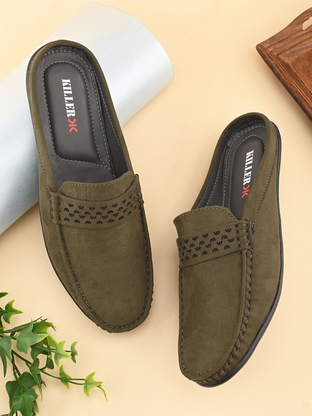 Men's SS25 Suede Open Loafers Loafers For Men-image-26