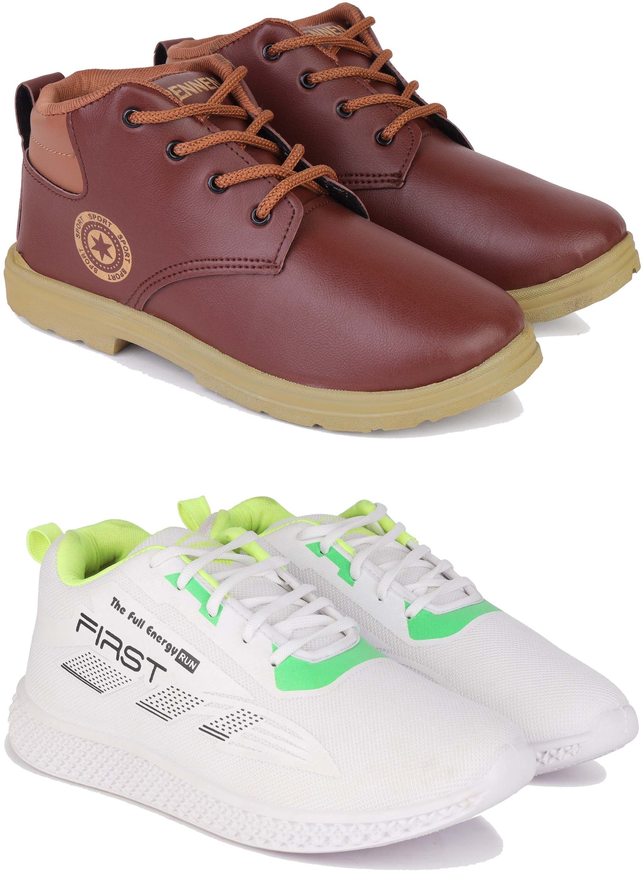 pennen Men’s Stylish Shoes | Lace-Up Casual Shoes for Men | Durable Sole | Daily Wear. Boots For Men-picture-11