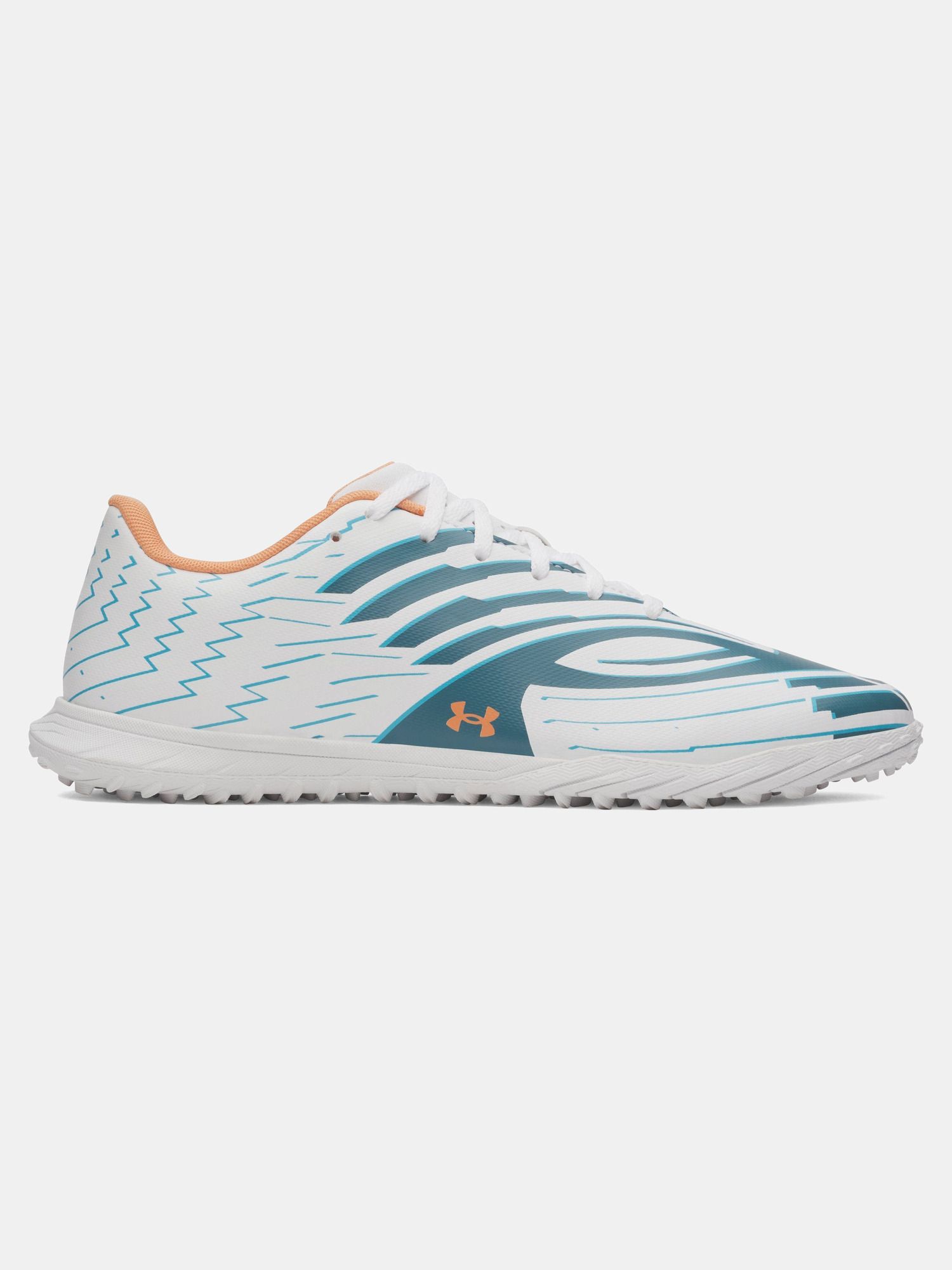 UA Unisex Mach 1 Club Turf Soccer Shoes Sneakers For Men-image-43