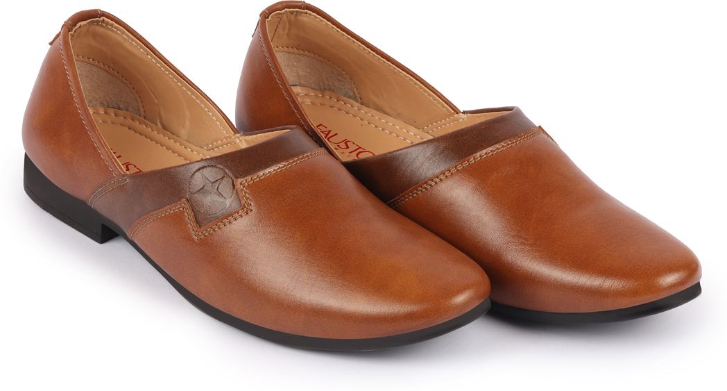 Wedding Party Evening Ethnic Colorblocked Slip On Juttis and Mojaris For Men-image-25