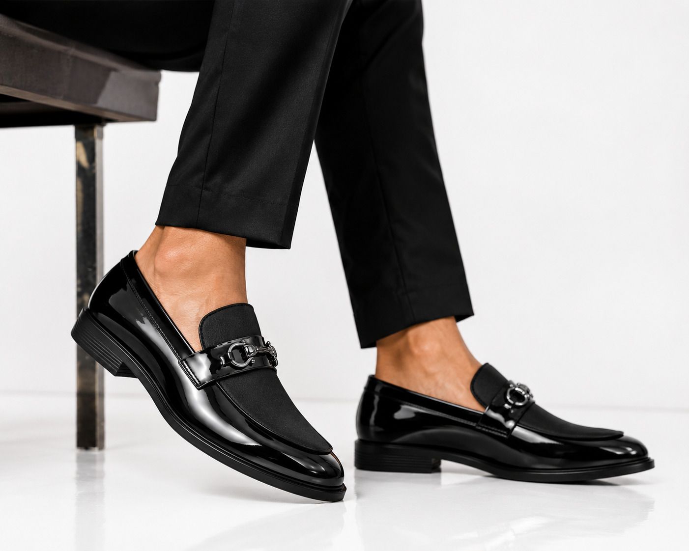 averatto Blak Party wear II Office wear formal shoe for mens ( A9944) Lace Up For Men-picture-12