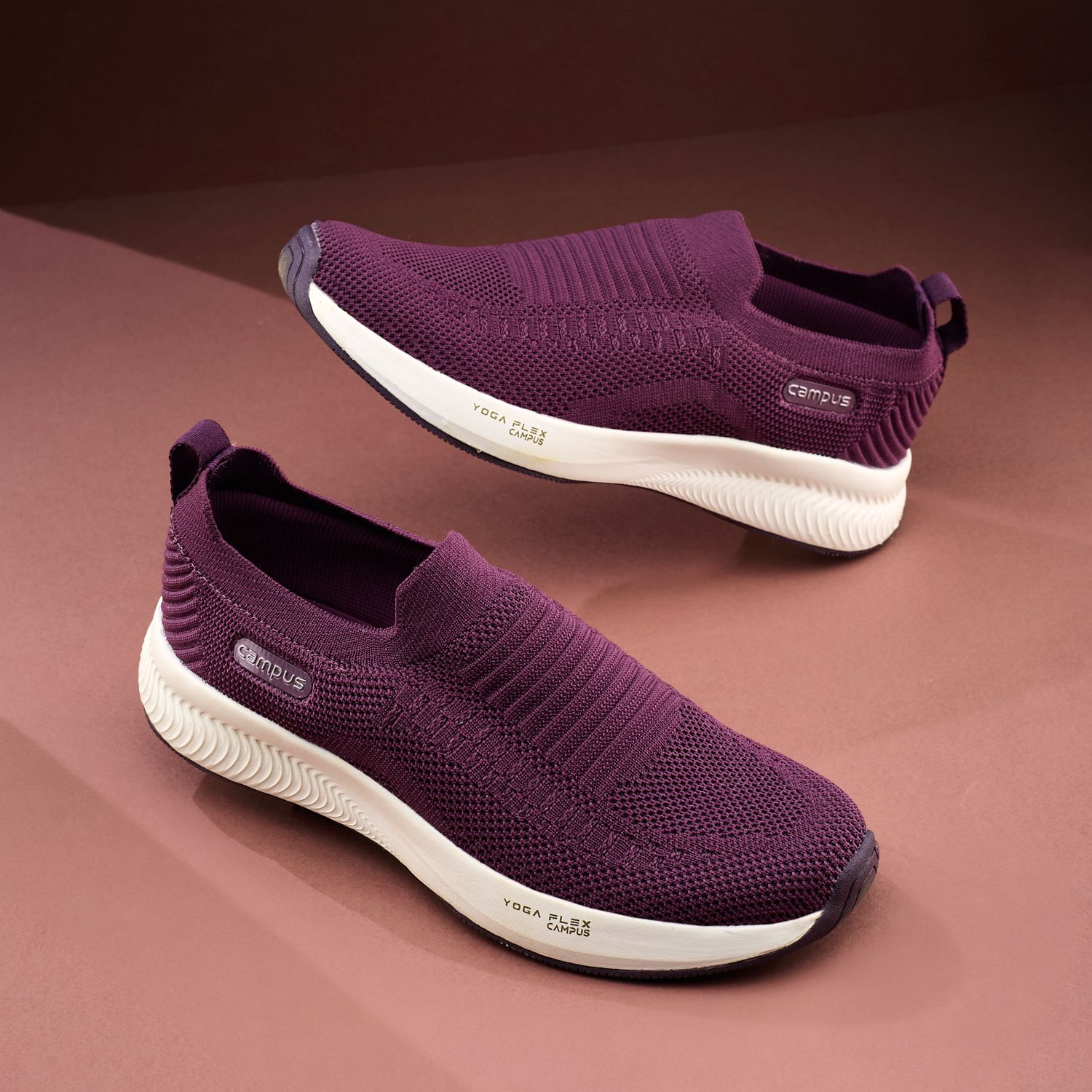 ANNIE Women's Casual Shoes | Sock-Like Fit | Integrated FoamLite Tech | Slip On Walking Shoes For Women