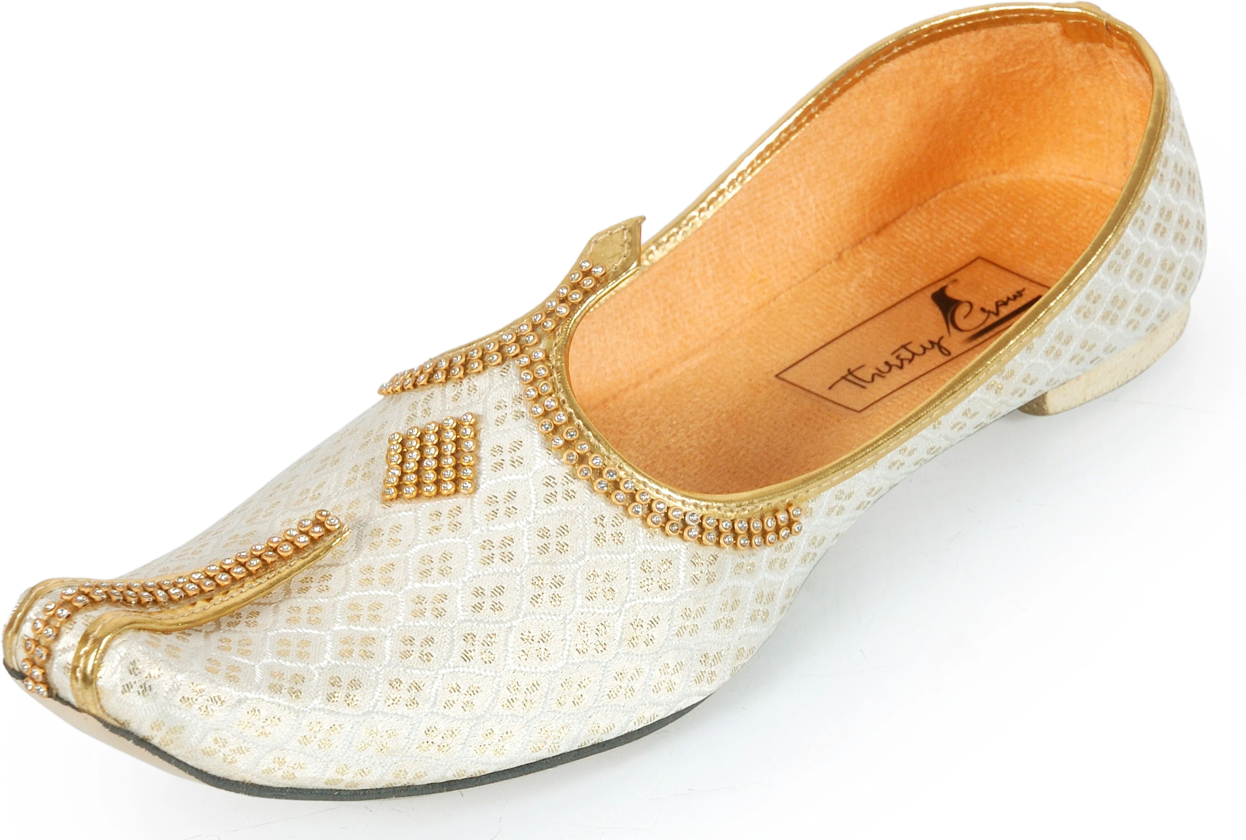 North India's Traditional Ethnic Juti Wedding Wear & Party Wear Mojaris For Men