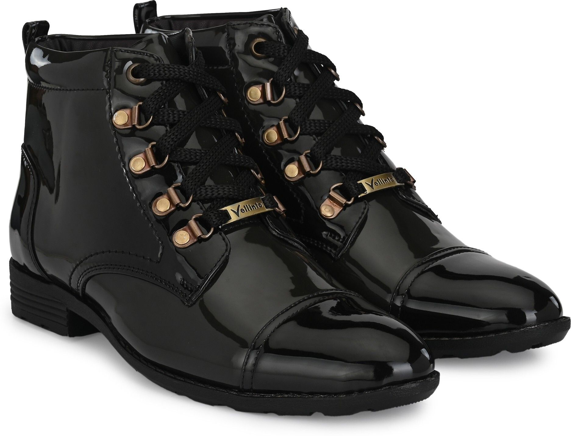 Royal Look Party Wear Shoes For Men ll Casual Shoes For Men ll Latest Patent Leather Boots for Men Boots For Men