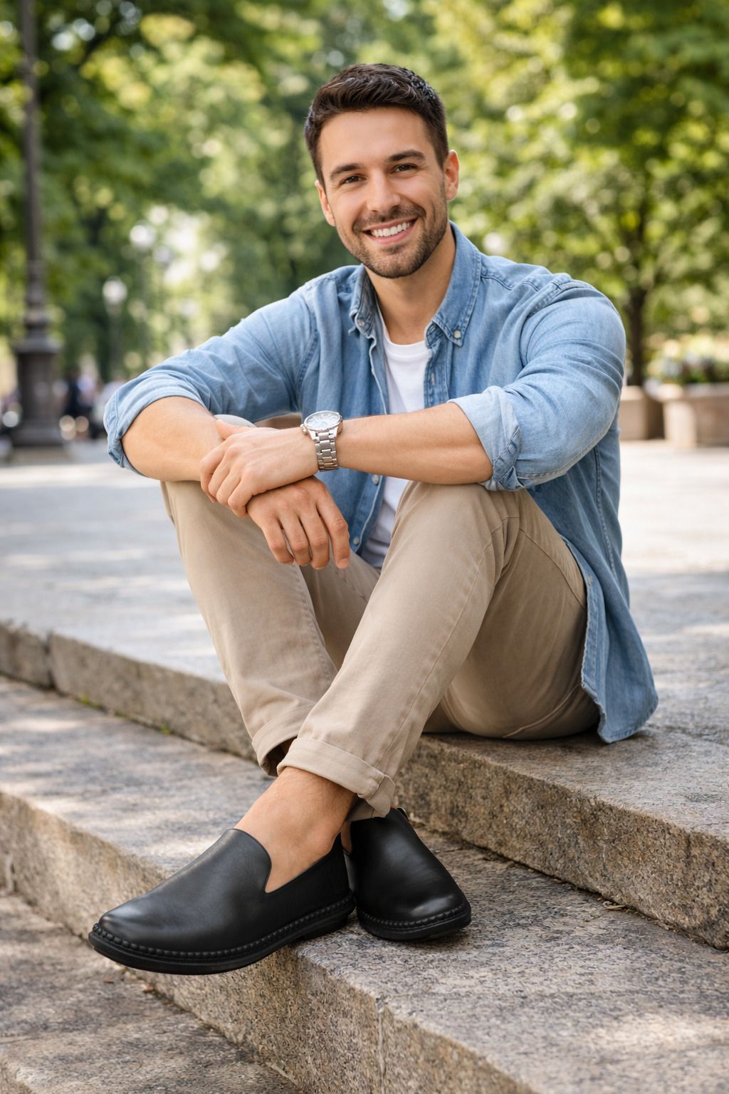 alicante LuxeWalk Executive Slip-Ons Jutis For Men-picture-30