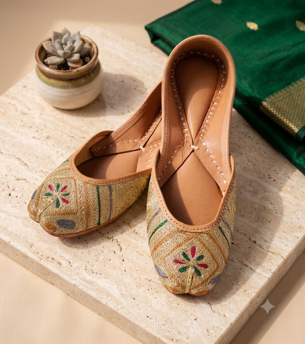 Velora Classic Mojari Casuals For Women-image-47
