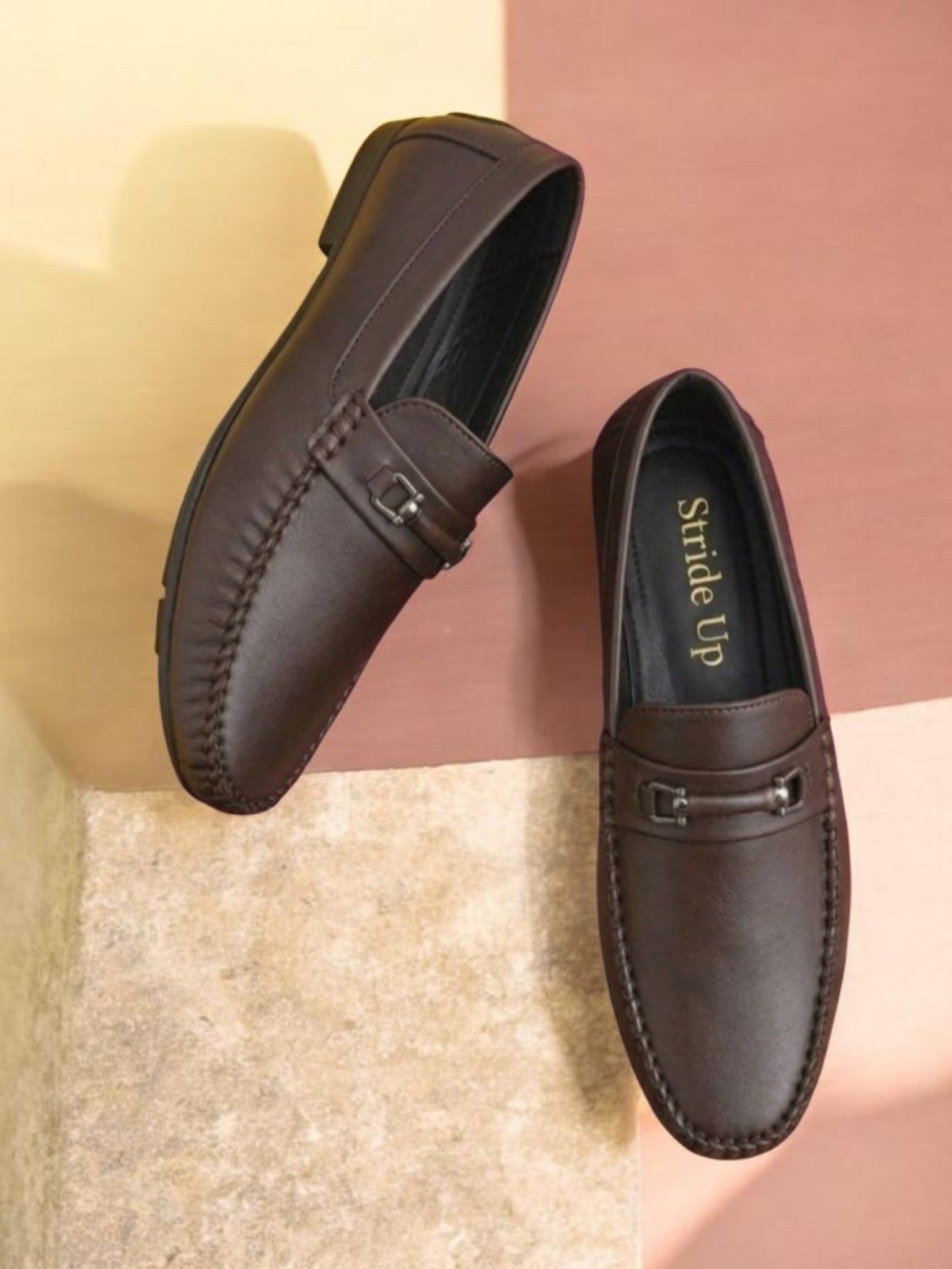 stride up Stylish Partywear Premium Quality Casual Loafers Loafers For Men-picture-29