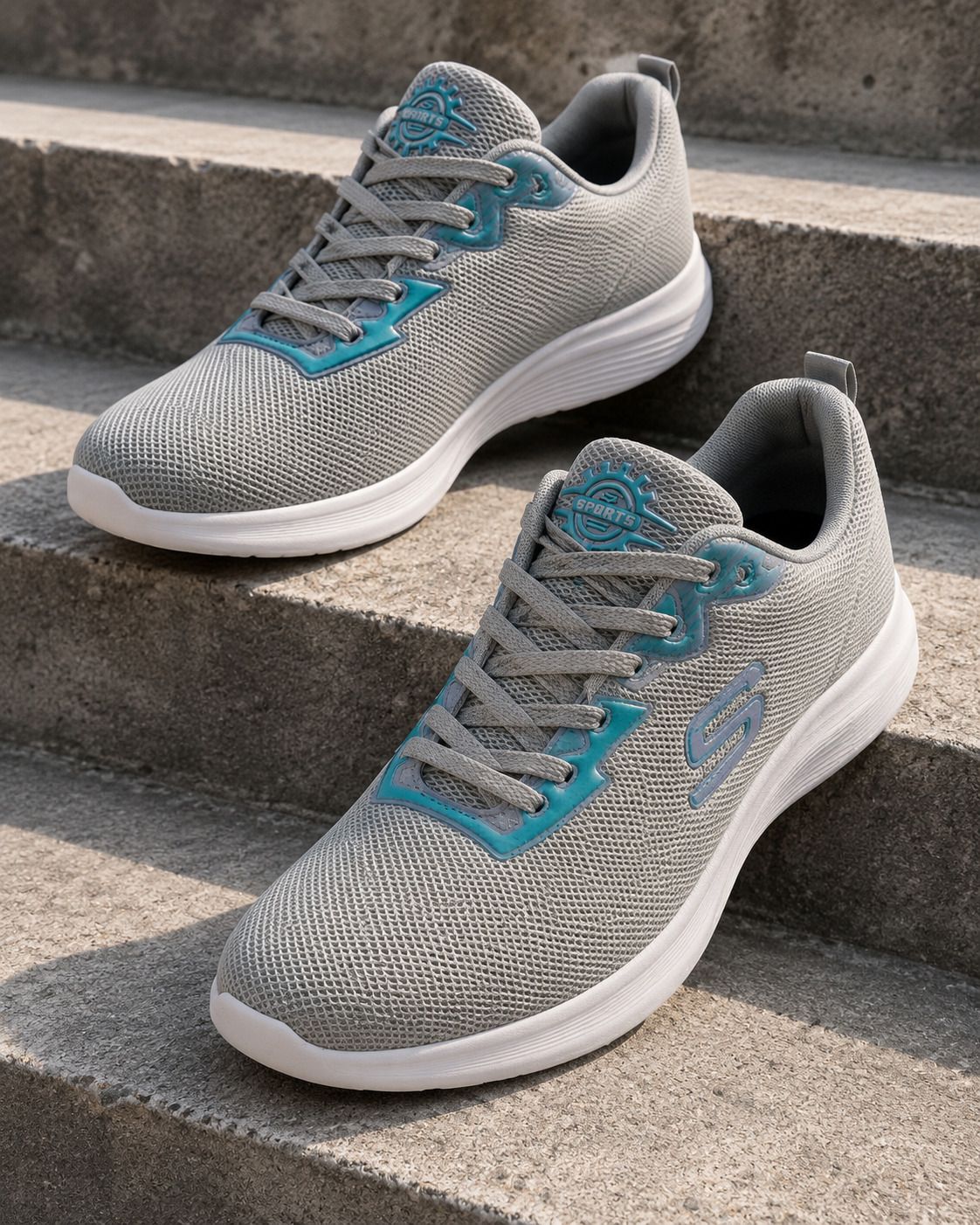 Stylish Grey Casual Casuals For Women-image-3