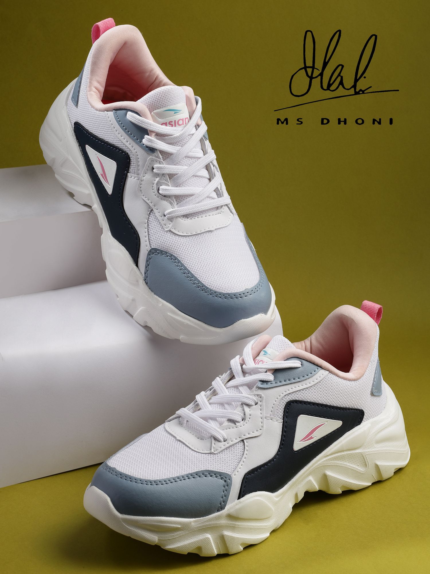 asian Casual Sneaker Shoes For Women | Stylish and Comfortable | Lace-Up Style Running Shoes For Women-picture-38