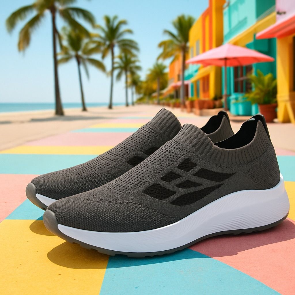 Premium Trending Best Selling Comfortable & affordable Gen Z shoes For Men Slip On Sneakers For Men-image-3