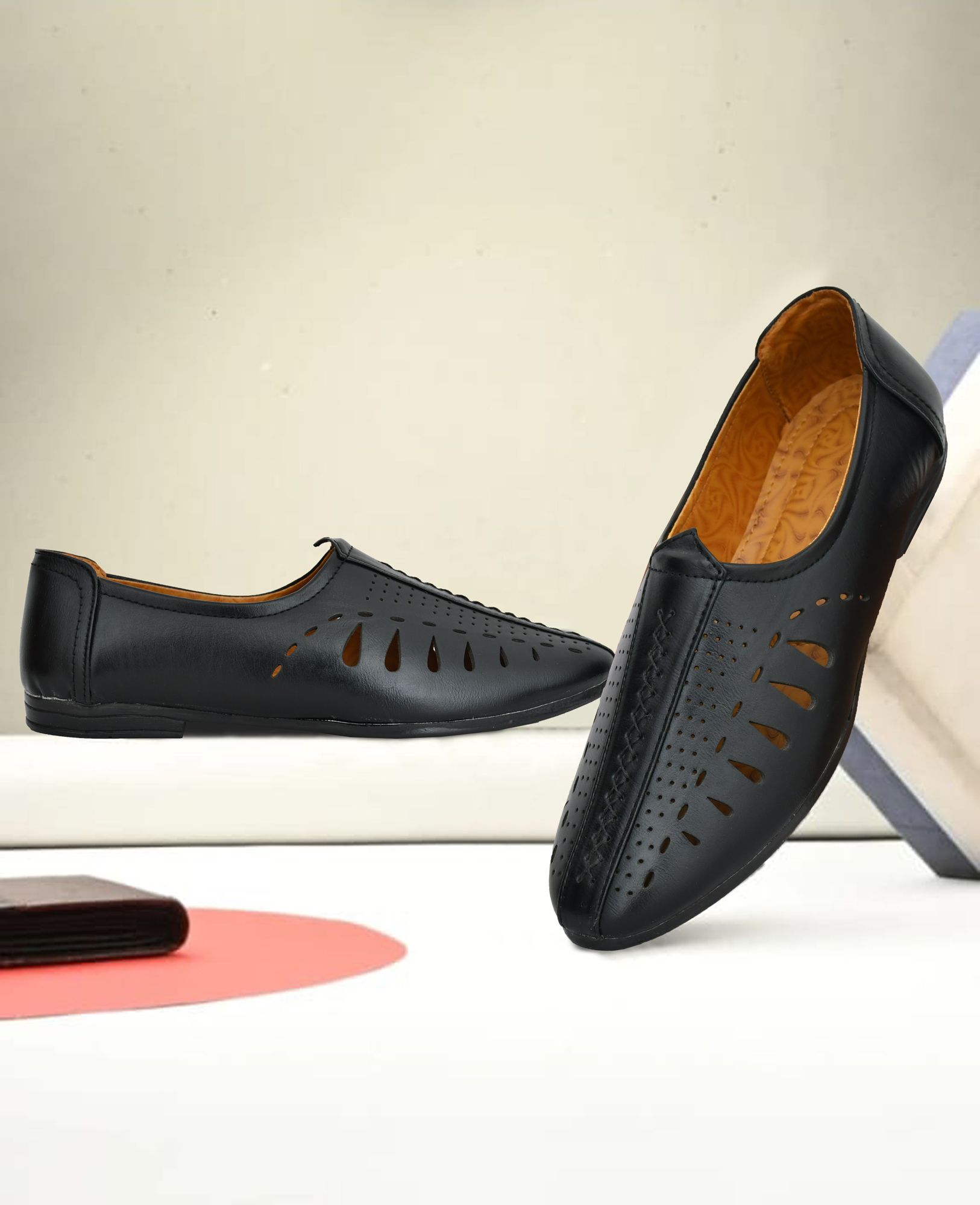 walkwise Rajasthani Jutis for men Mojaris For Men Nagra For Men Jutis For Men-picture-20