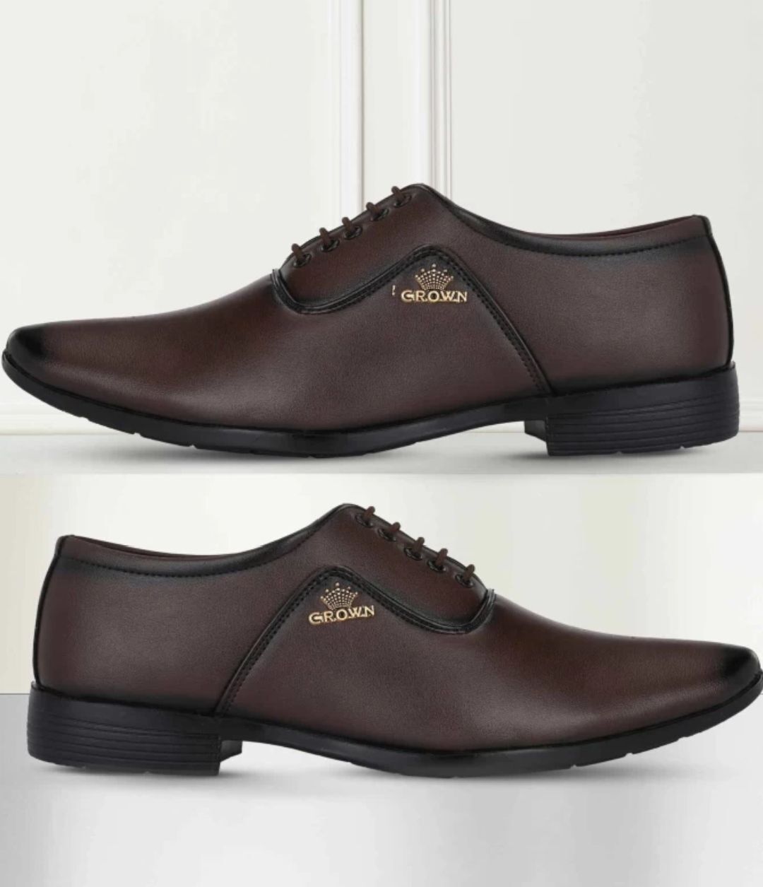 wowser Latest synthetic formal shoes / Trending/comfort/lightweight/ Party Wear For Men-picture-19