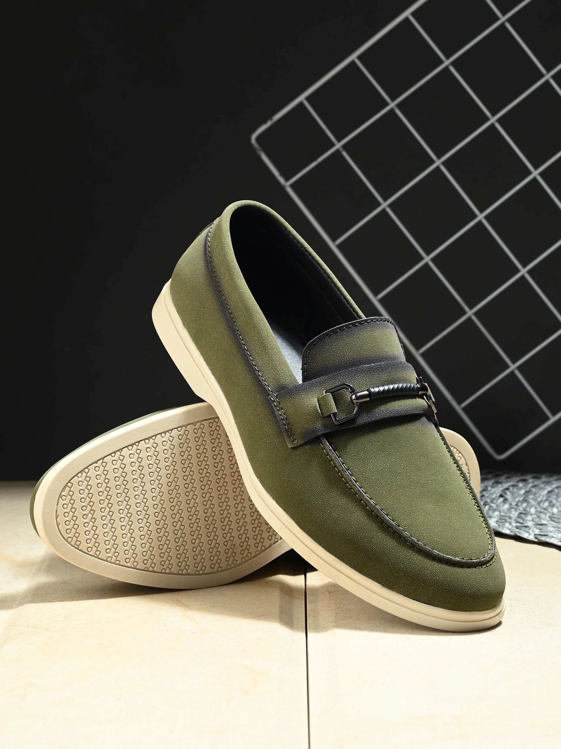 BZ012 Casual Soft Cushion Comfort Slip-On Daily Wear Lightweight & Breathable Loafers For Men-image-49