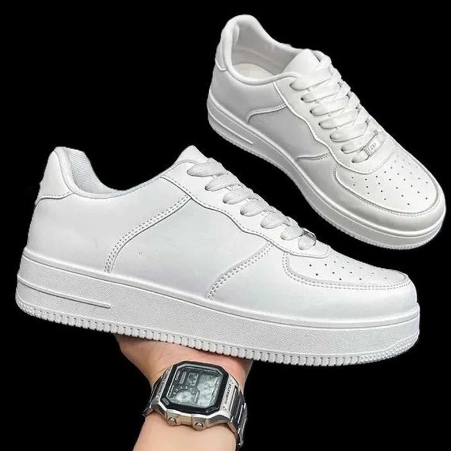 Waizok Casual white Sneakers For Men, Soft Cushioned Insole, Sneakers For Men-picture-10