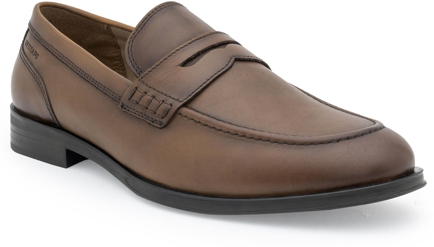 Loafers for Men | Real Leather Shoes with Low-cut Pattern Loafers For Men