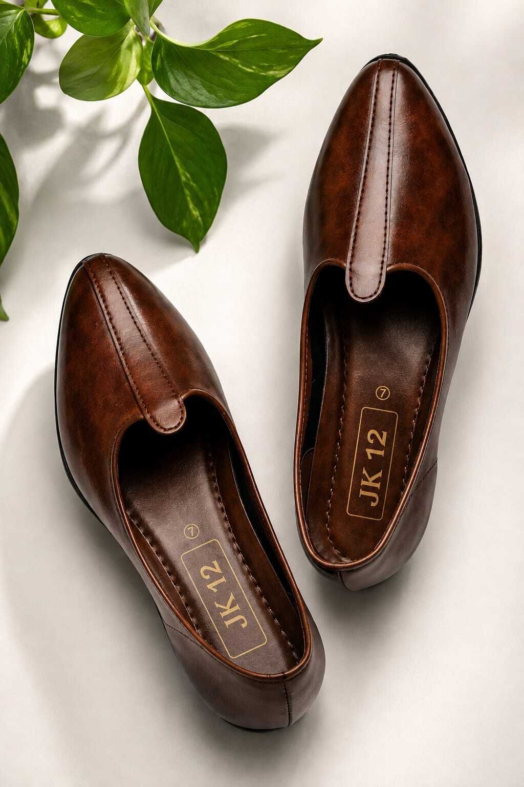 Punjabi Jalsa Shoe/Mojari /Jutti Wedges For Men Wedges For Men-image-32