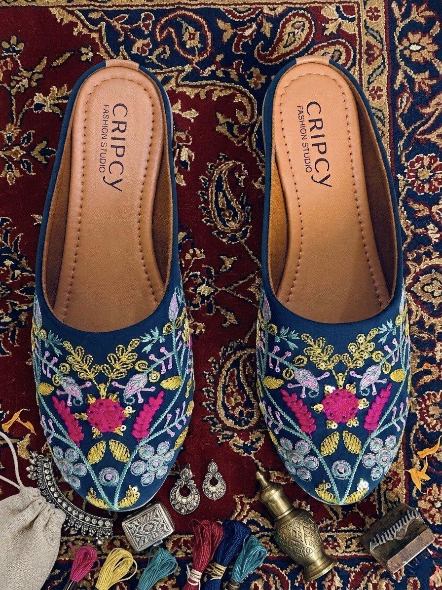 ETHINIC MOJRI Bellies For Women-image-38