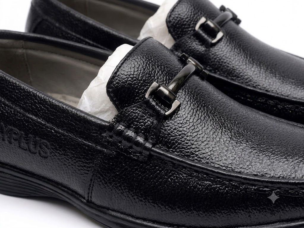flyplus BLACK LOAFER 8G Loafers For Men-picture-26