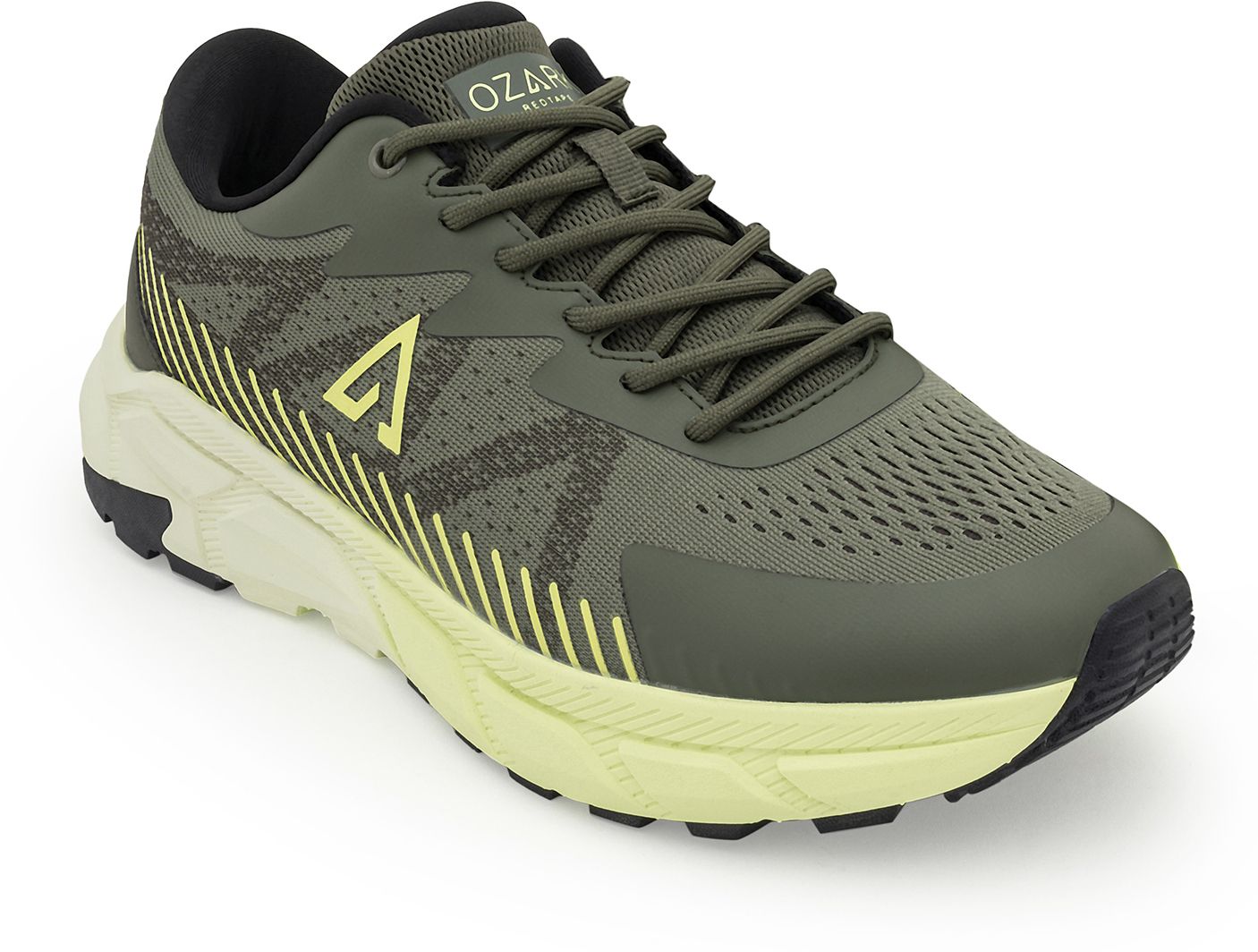 Ozark Outdoor trail running Shoes for Men | Olive Green Outdoor Performance Running Shoes For Men-image-28
