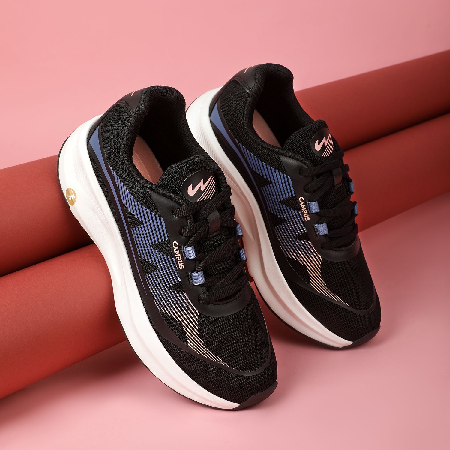 CIARA Women's Sports Shoes | Breathable Mesh Upper & Cushioned Insole | Lace-Up Running Shoes For Women