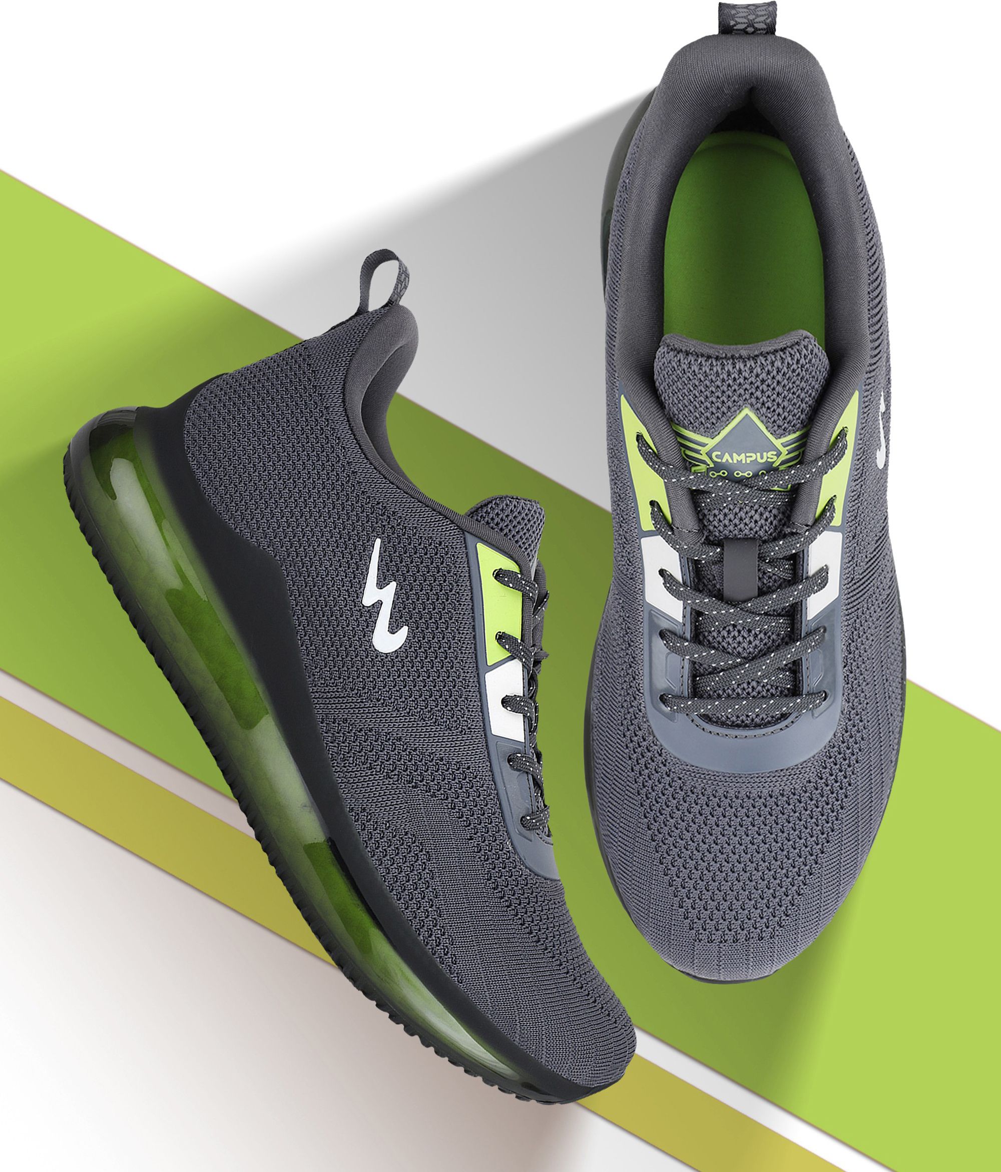 campus ARTEMIS Men's Sports Shoes | Memory Tech Comfort with Infinity Capsule| Lace-Up Walking Shoes For Men-picture-12