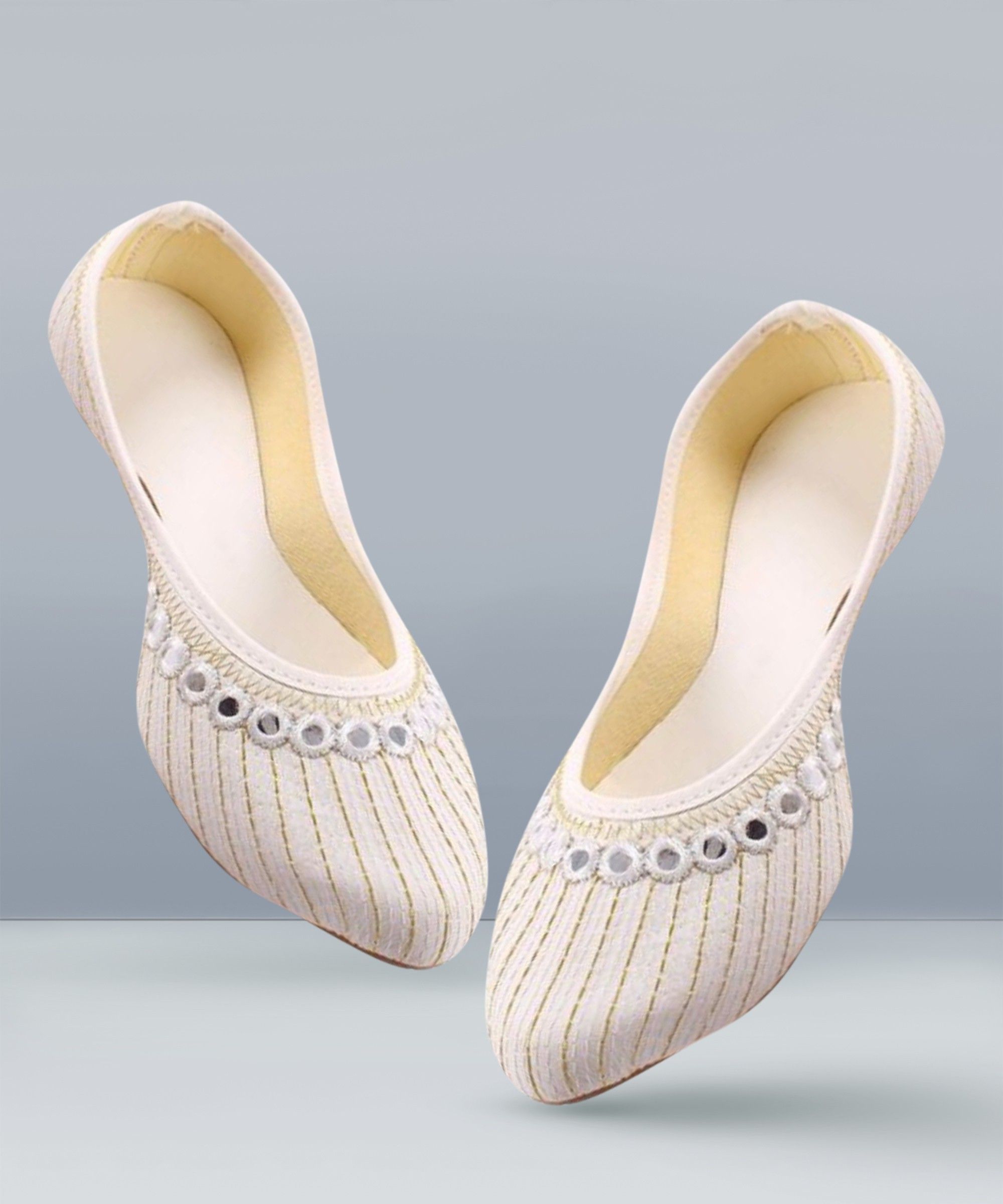 New Trendy Stylish Girls Ethnic Handmade Jaipuri Jutis For Women