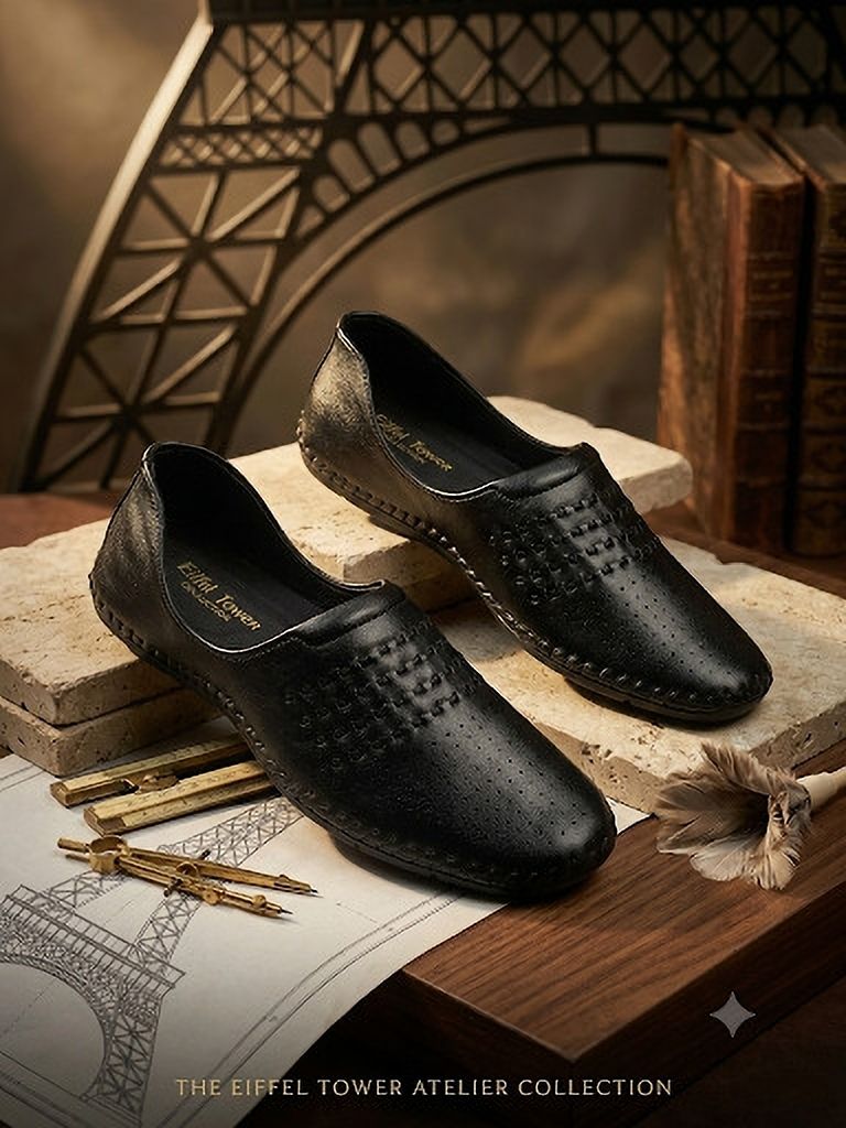 Black mojari shoes for men Mojaris For Men-image-28