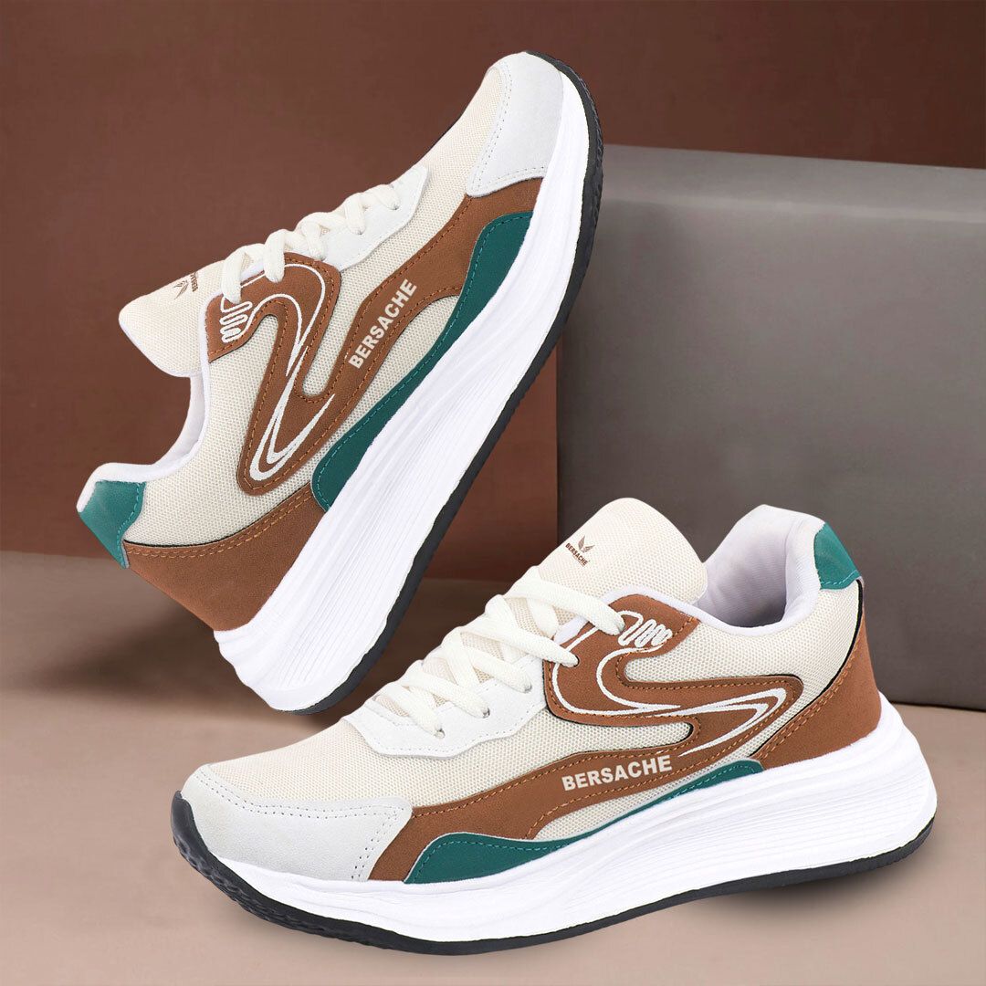bersache Casual Sneaker shoe for Men|Cushioned Insole,Slip-Resistance Casuals For Men Sneakers For Men-picture-16