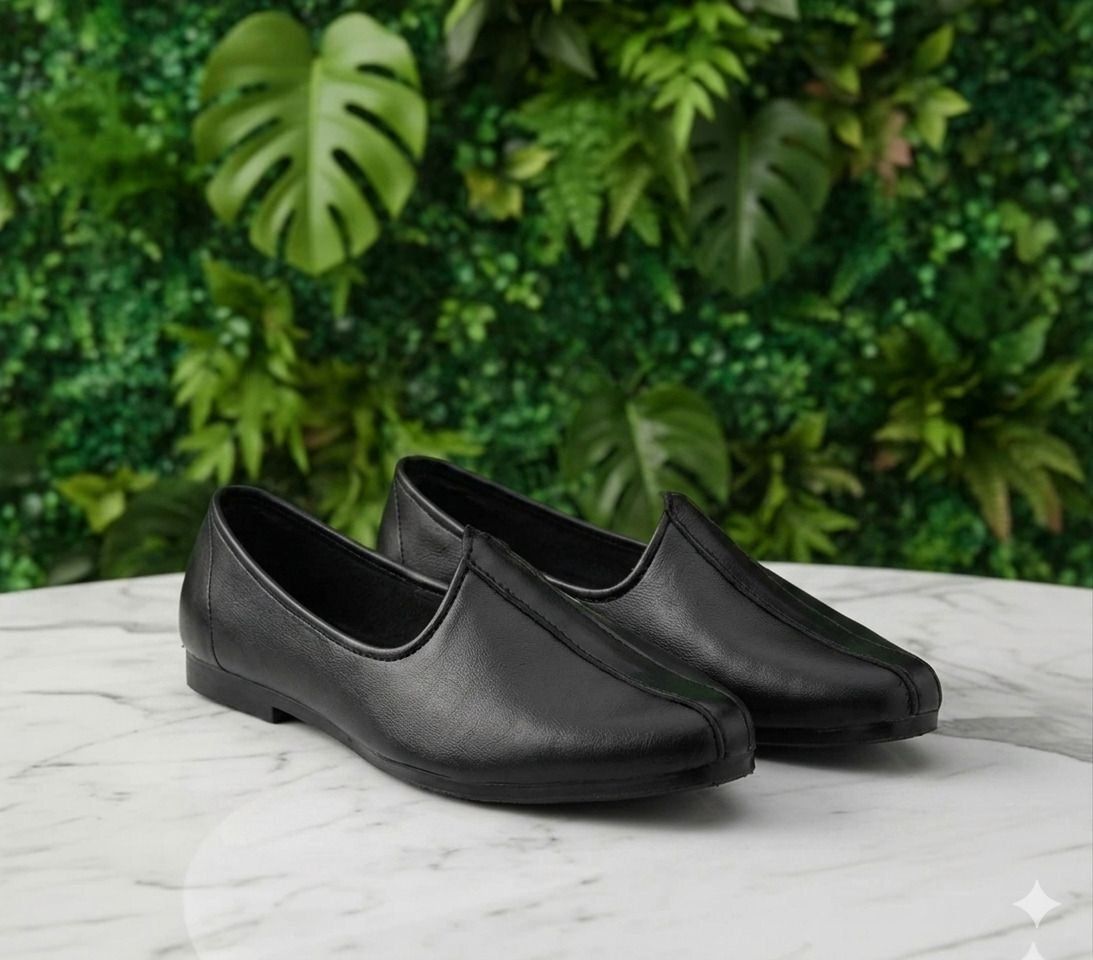 jaipuriya Men's Jalsa Jutti,Jutis For Men BLACK Slip On For Men-picture-29