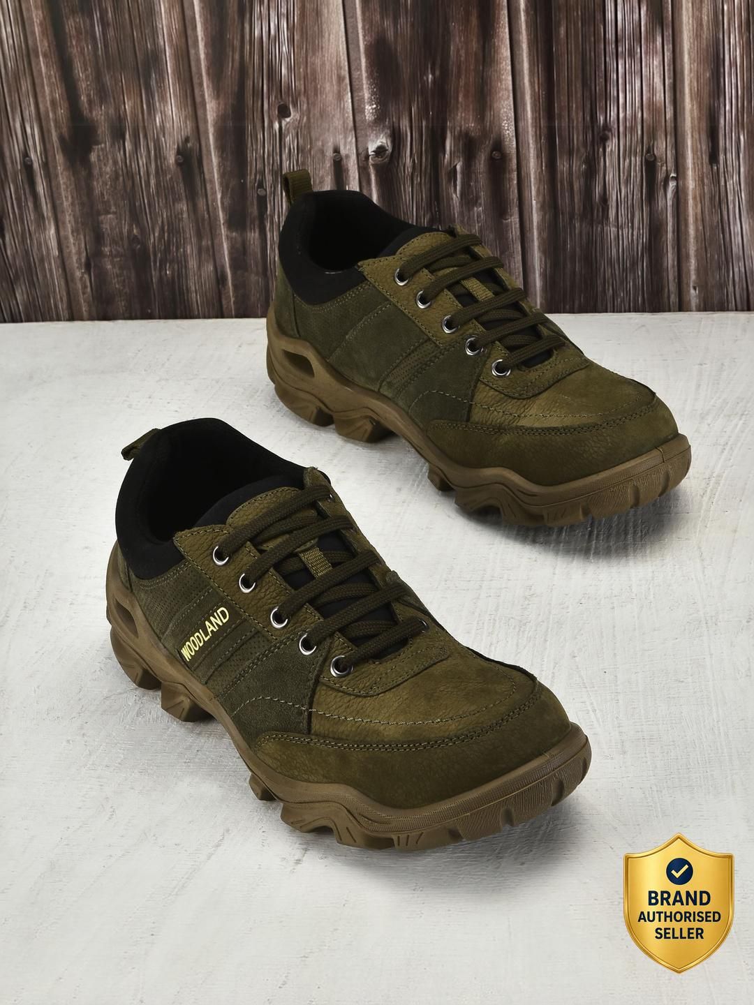 woodland Lace Up Lightweight Breathable Comfortable Daily Use Casuals For Men-picture-12