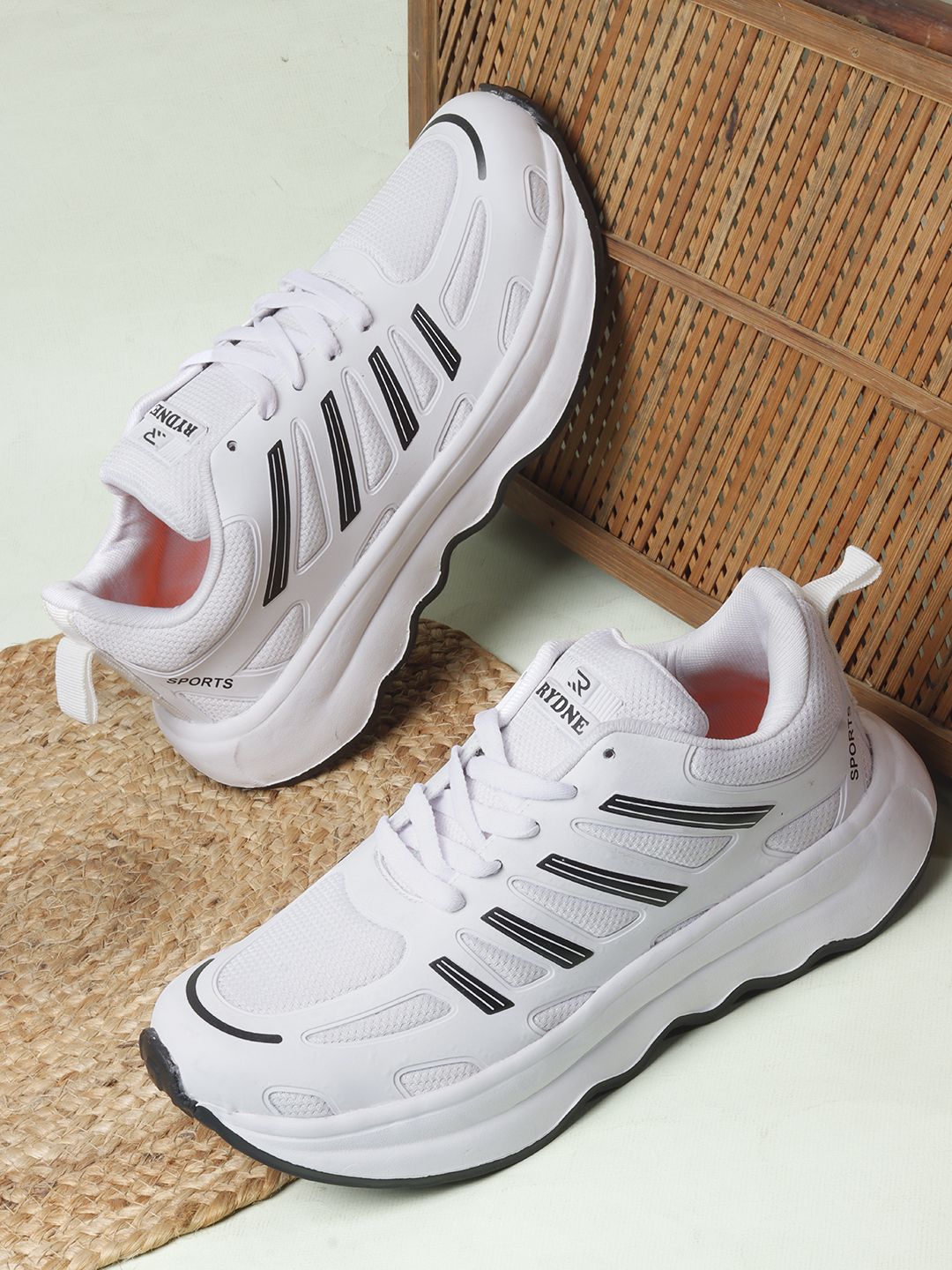 A1 Stylish Comfort Fit Lace-Up Smart Running & Daily Wear Training & Gym Shoes For Men-image-47