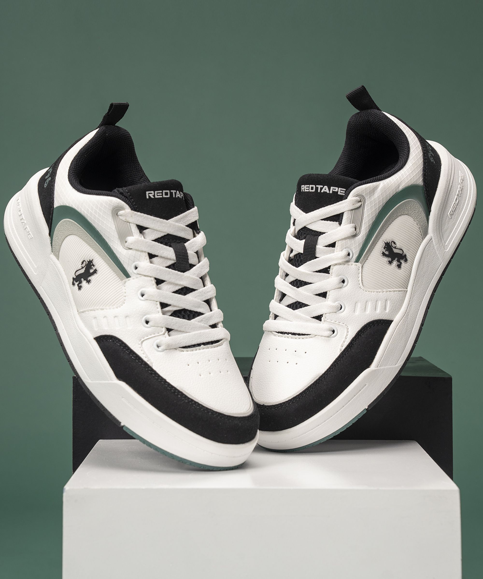 Black and White Shoes for Men | Lifestyle Sneakers for Men | Lace Up Shoes Men Sneakers For Men