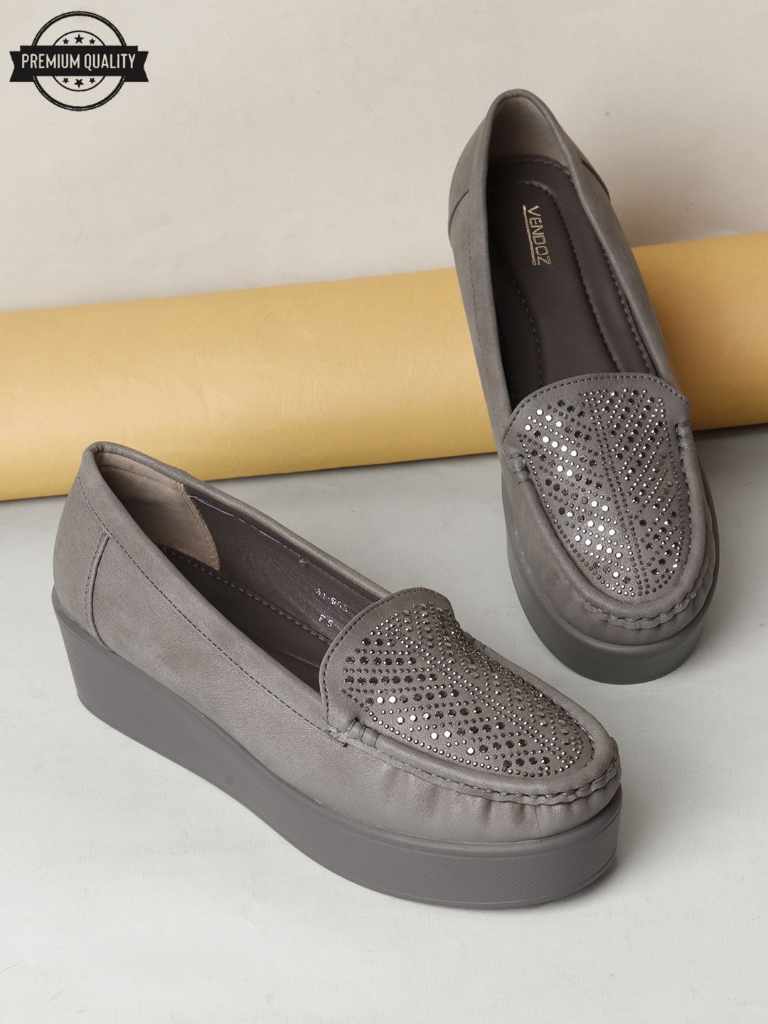 vendoz PREMIUM STYLISH Loafers For Women-picture-49