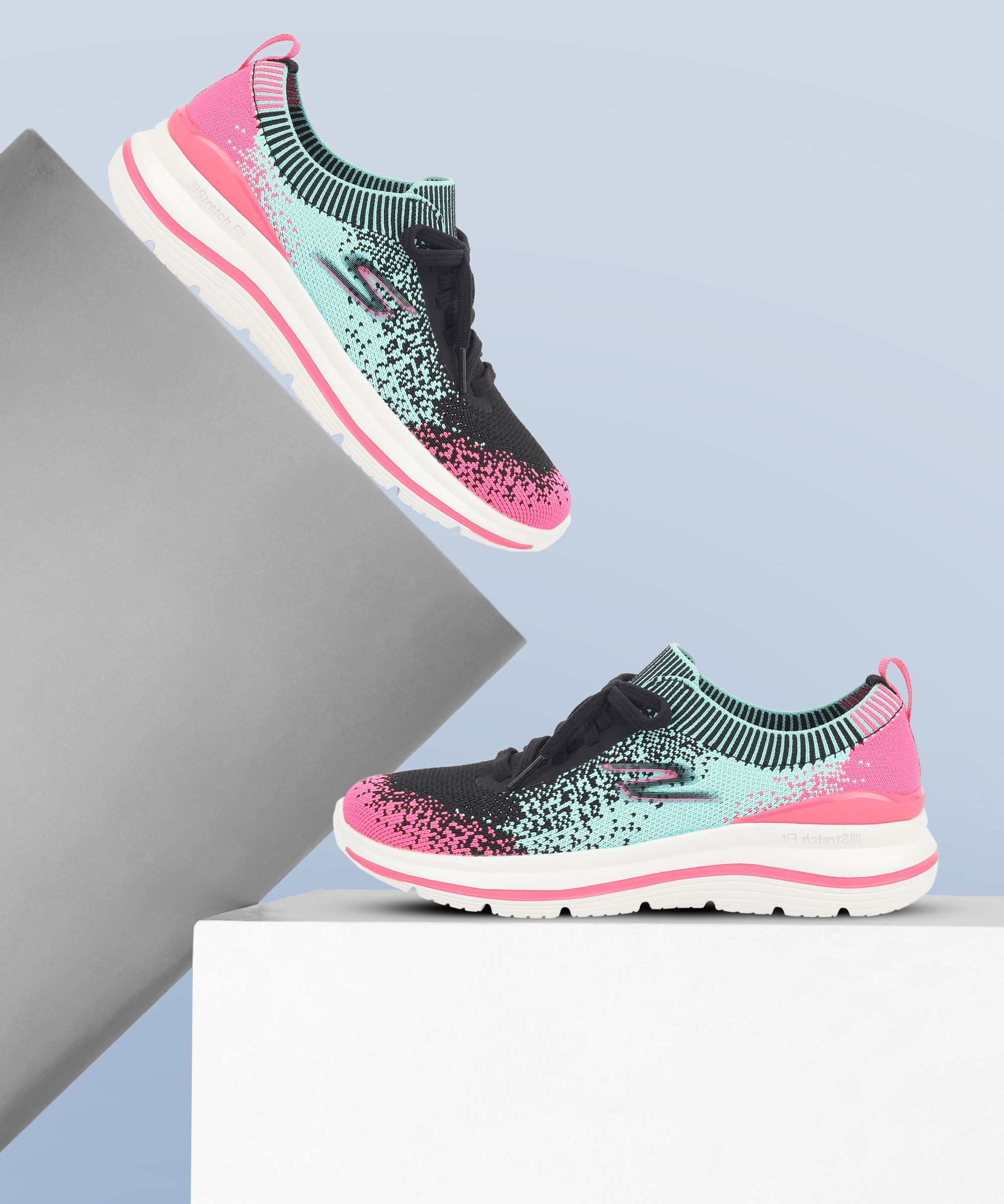Go Walk Stretch Fit Walking Shoes For Women-image-33
