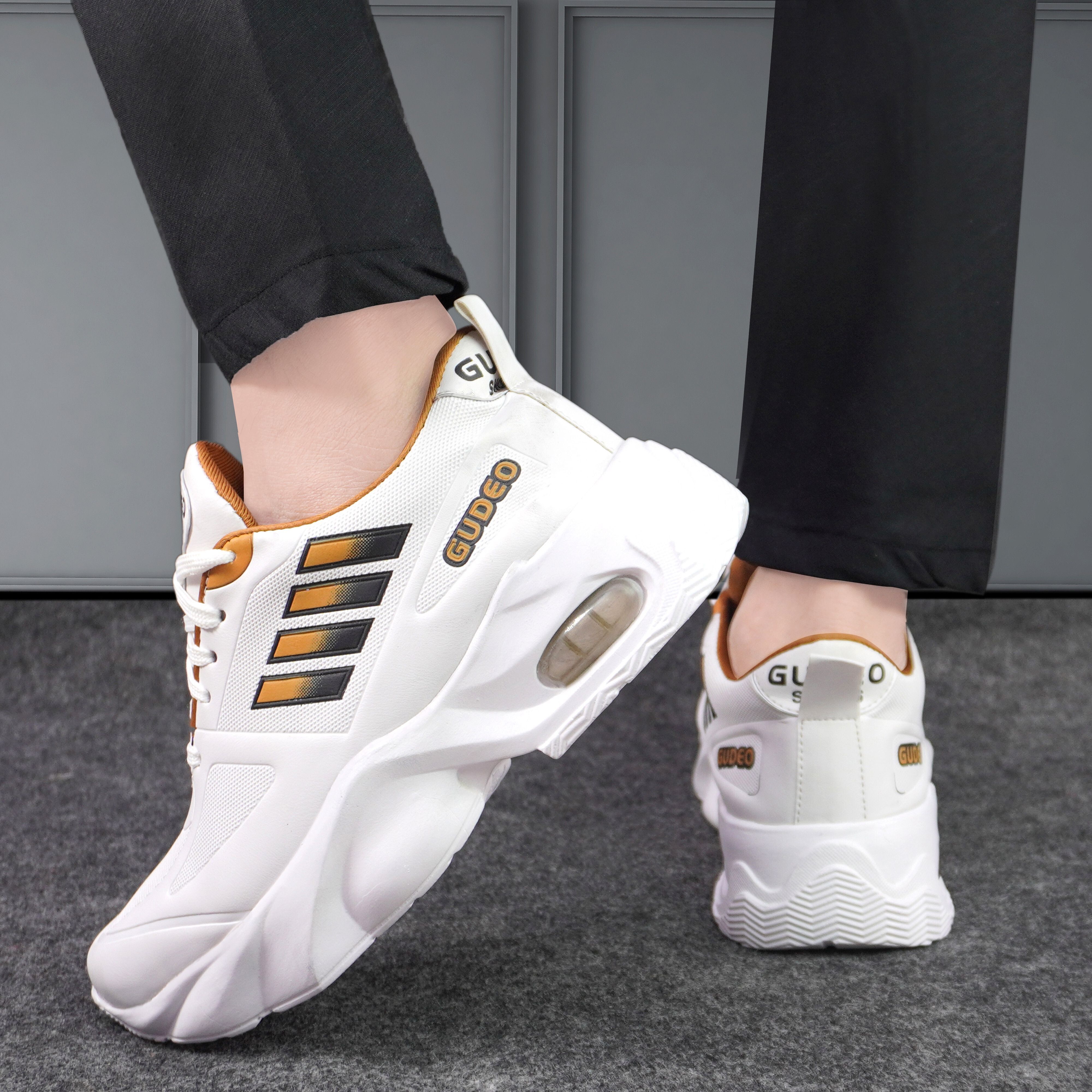 Fashionable Stylish Multicolour Sport Lightweight Running Shoes For Mens Training & Gym Shoes For Men-image-1