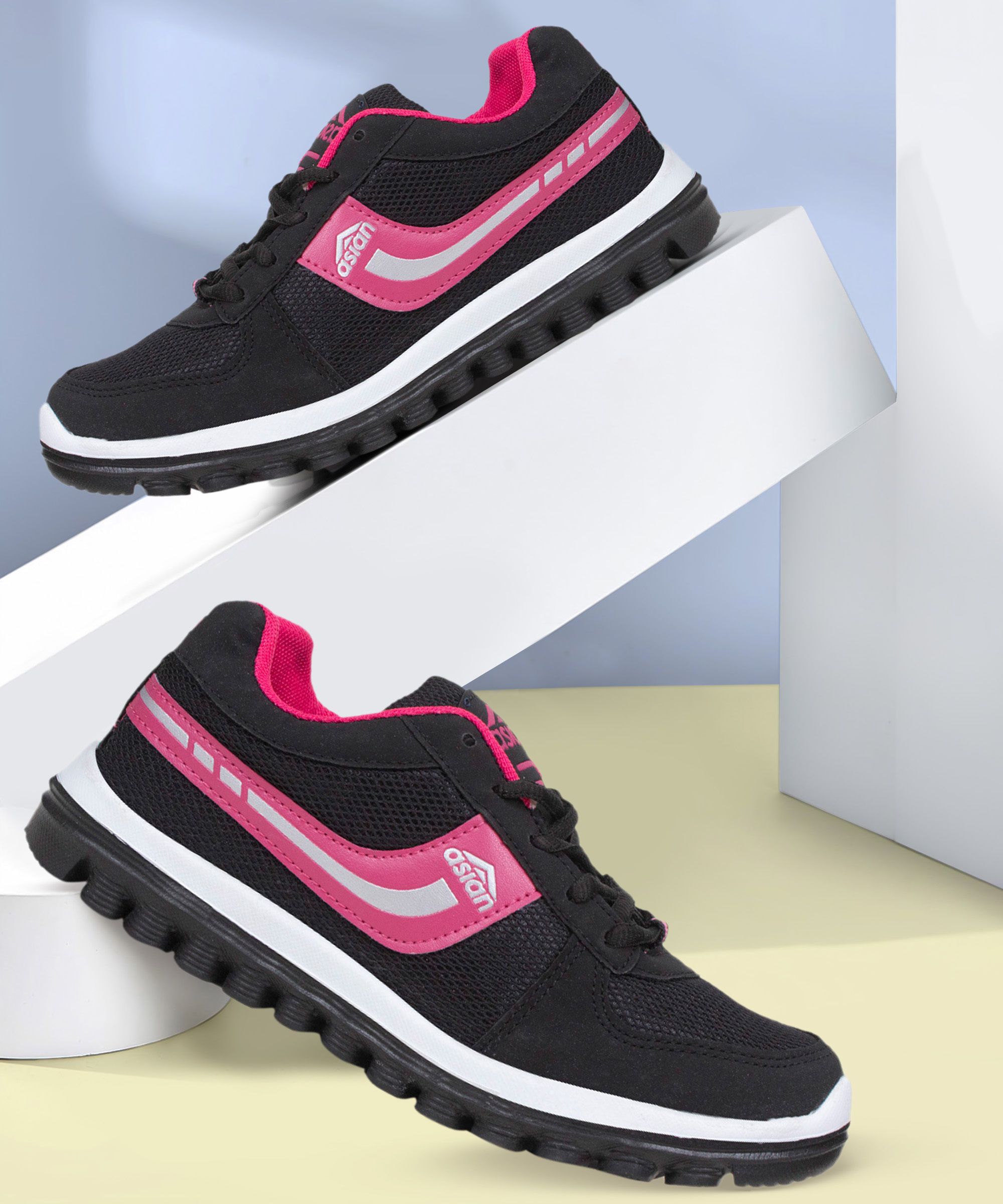 Asian sports shoes for women | Cute casual sneakers for ladies Running Shoes For Women-image-0
