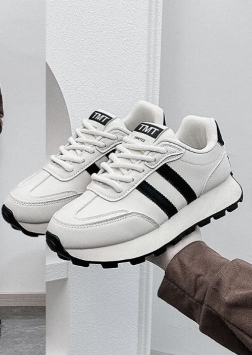 Premium Casual Sports Shoes for Men Walking Shoes For Men grey Black White Sneakers For Men-image-38