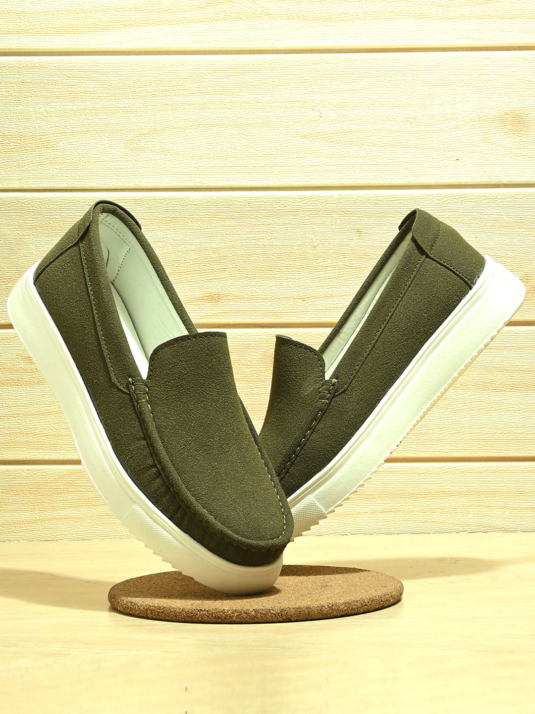 mast & harbour Loafers For Men-picture-26
